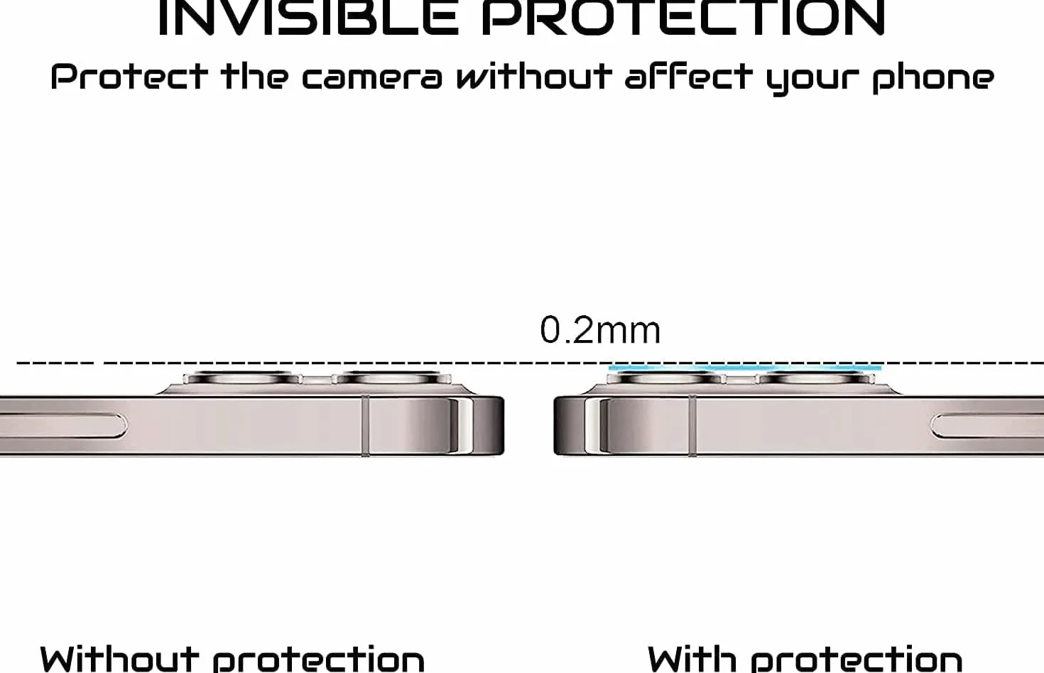 Osłona obiektywu aparatu iPhone 17 szkło hartowane 2 sztuki