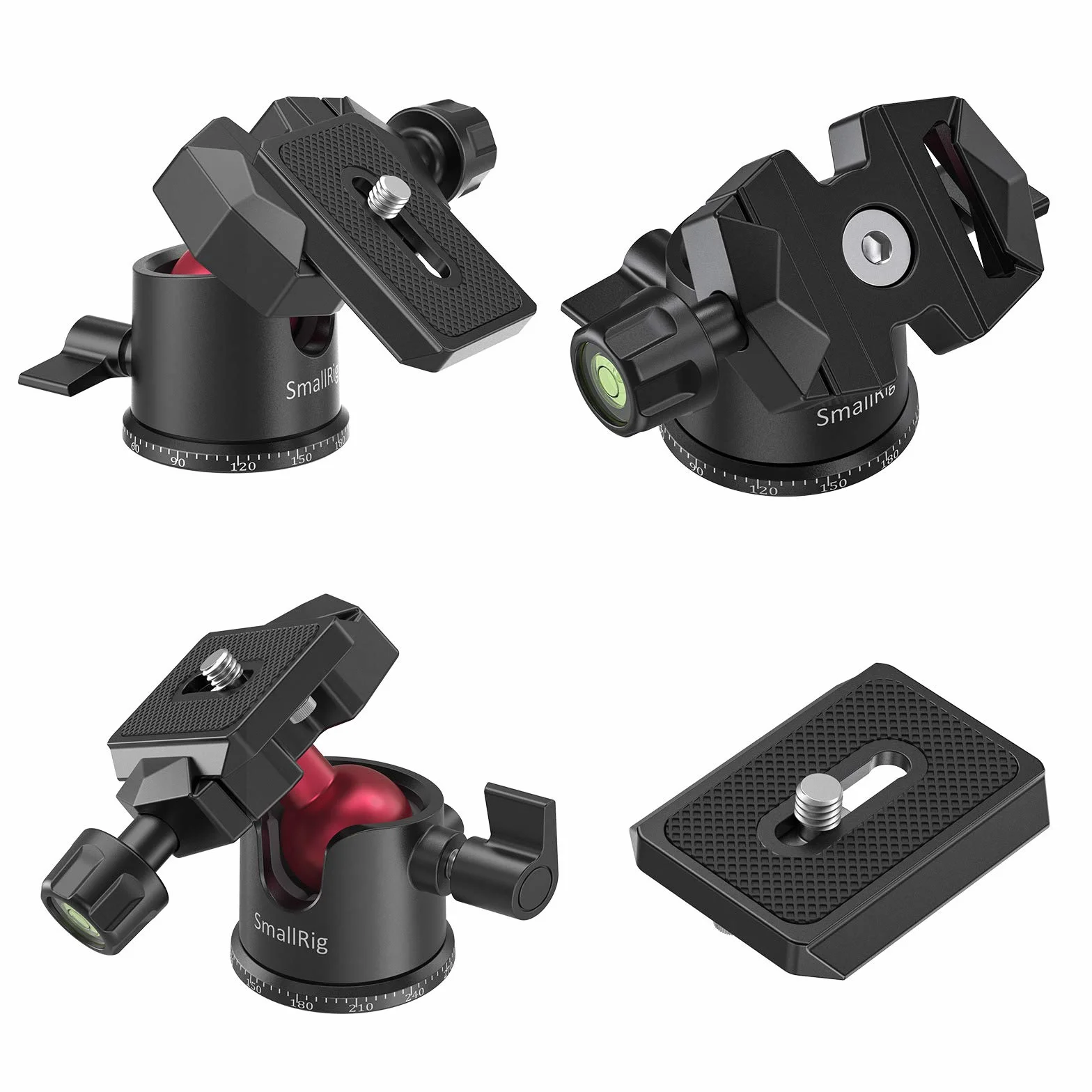 SMALLRIG Statyw fotograficzny aluminiowy z mocowaniem 1/4" do kamer i smartfonów