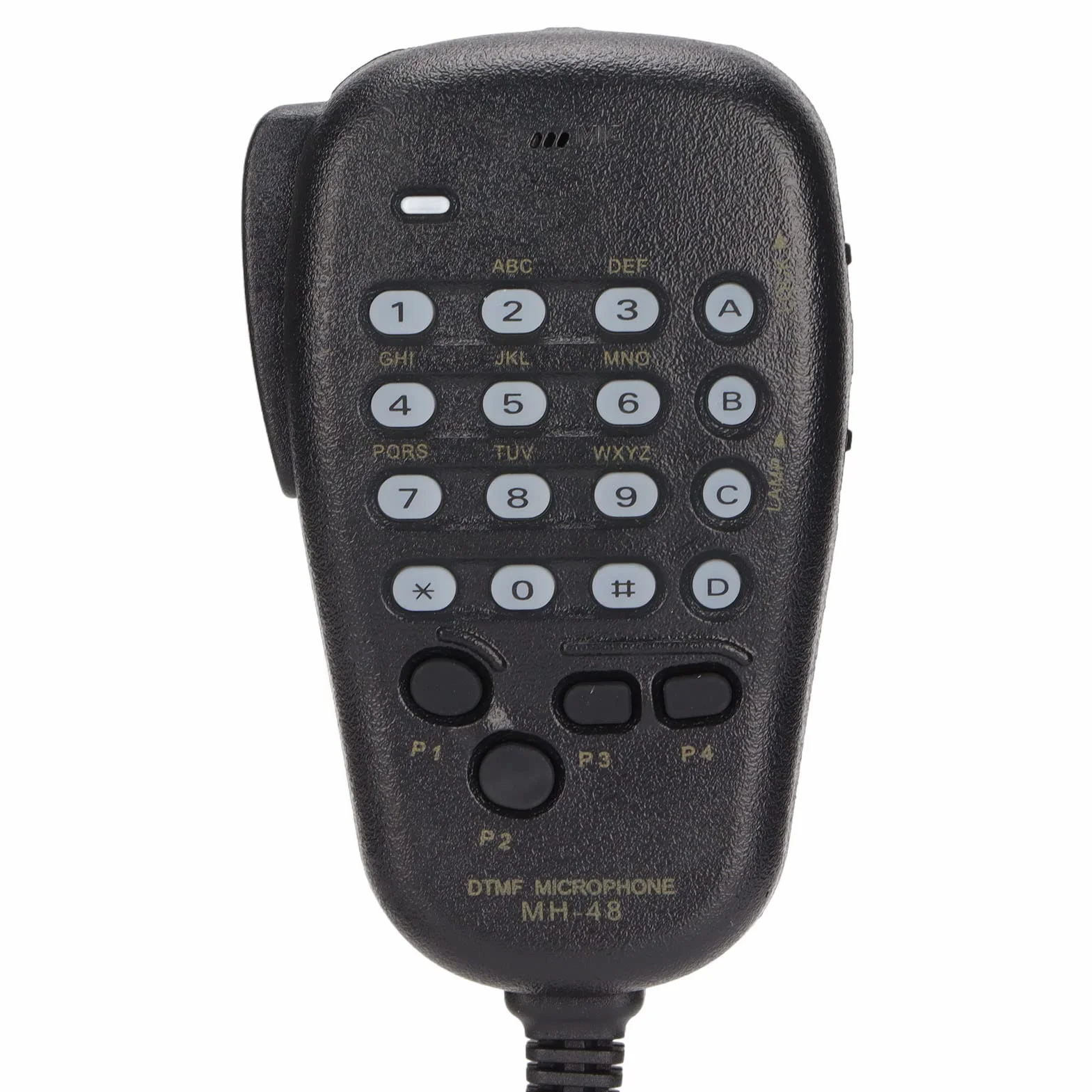 Mikrofon Naramienny do Radia YAESU, Ręczny Mikrofonogłośnik z Przyciskiem, Kompatybilny dla YAESU MH‑48 MH‑48A6J FT‑8800R FT‑8900R FT‑7900R FT-1807 Radiotelefonami
