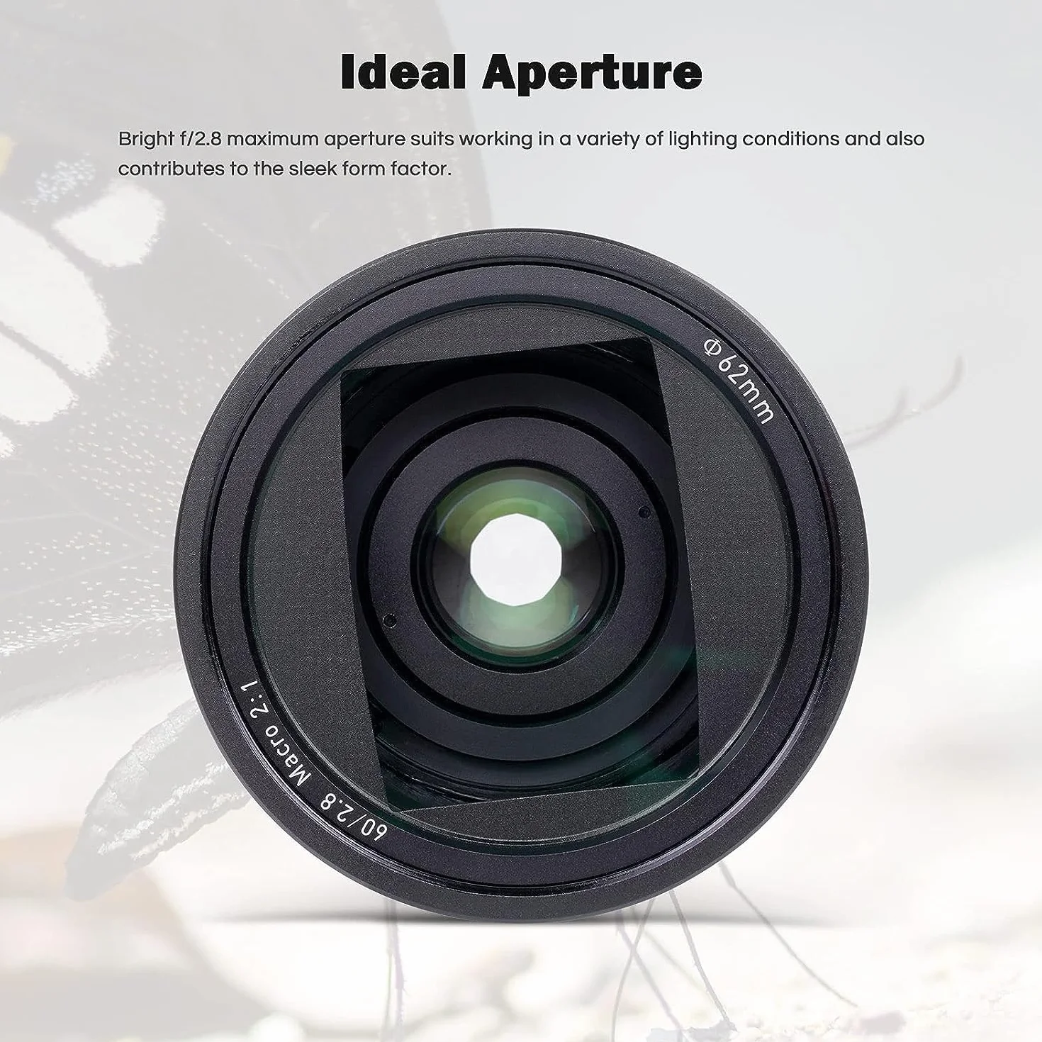 PERGEAR 60 mm F2.8 II pełnoklatkowy obiektyw makro do Sony E-Mount
