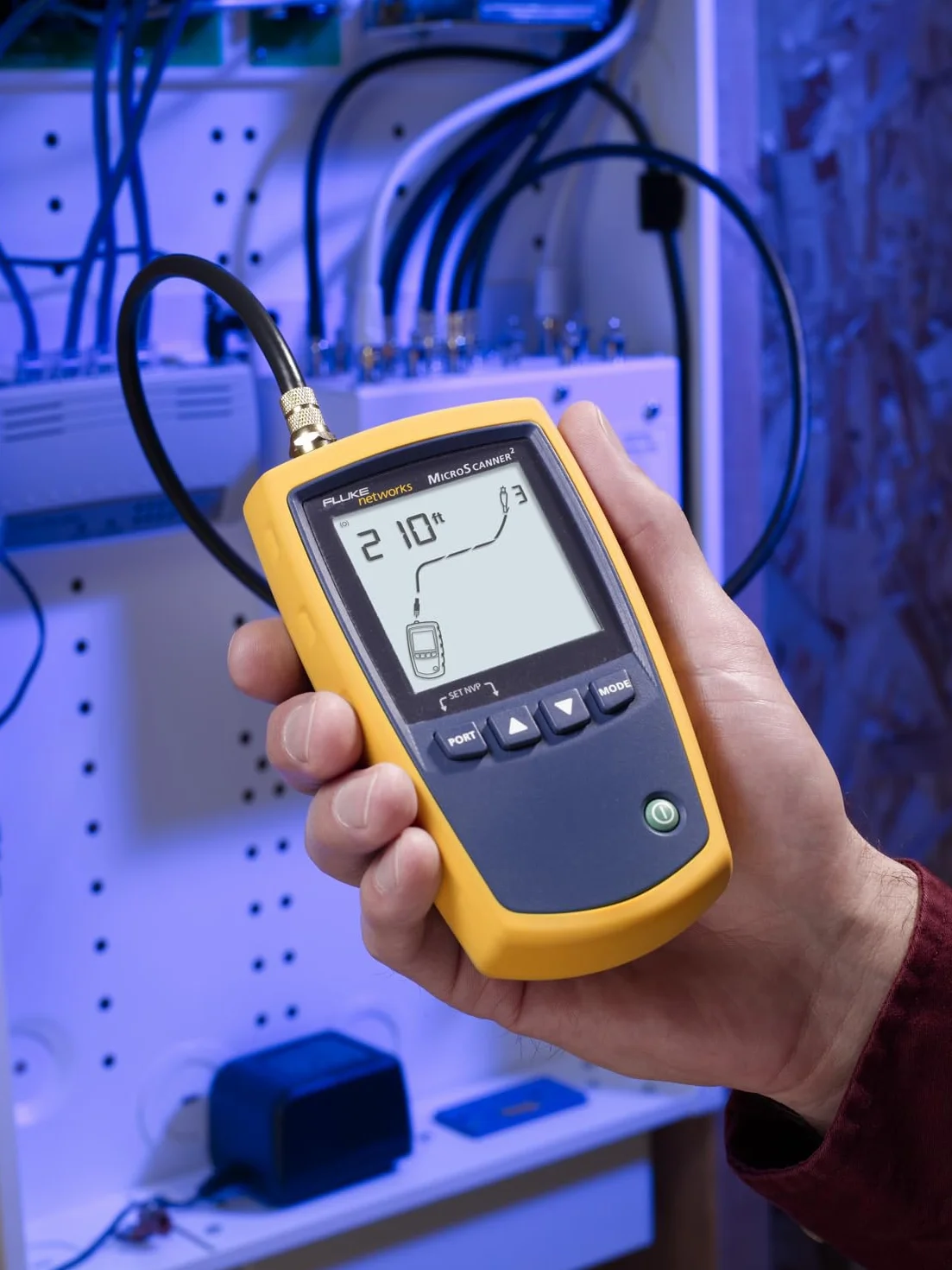 Fluke Networks MS2-100 MicroScanner2 weryfikator kabla