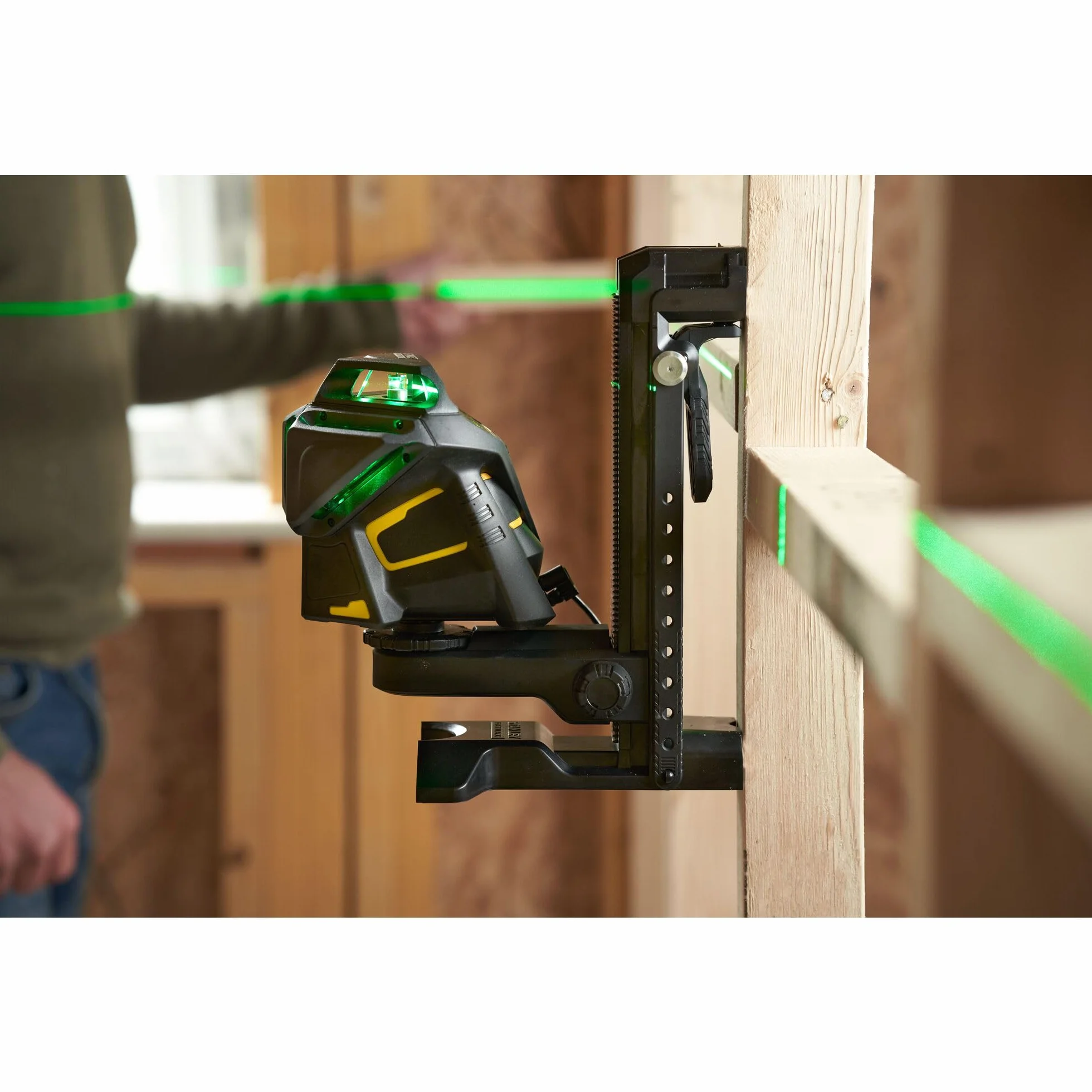Stanley Fatmax Laser Krzyżowy Wieloliniowy Zielony Multi-Line 360°, FMHT1-77356