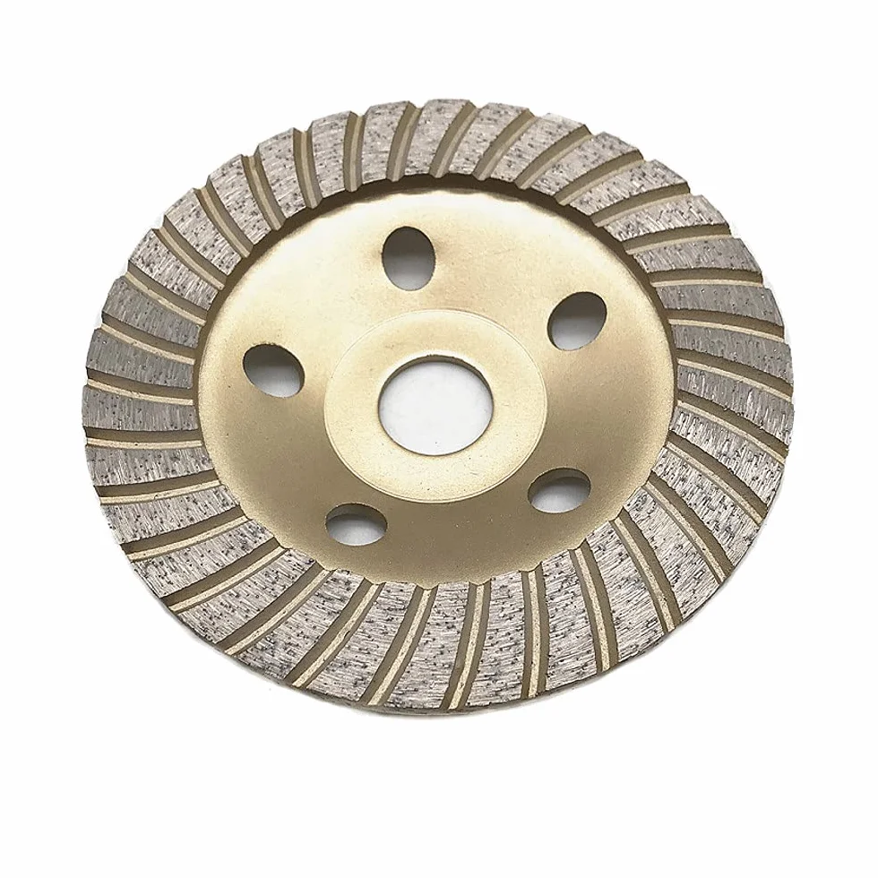 Trade-Shop Profi TURBO diamentowa tarcza szlifierska 125 x 22,2 mm, kompatybilna z szlifierką kątową DeWalt Eibenstock Festool Hilti Flex Collomix