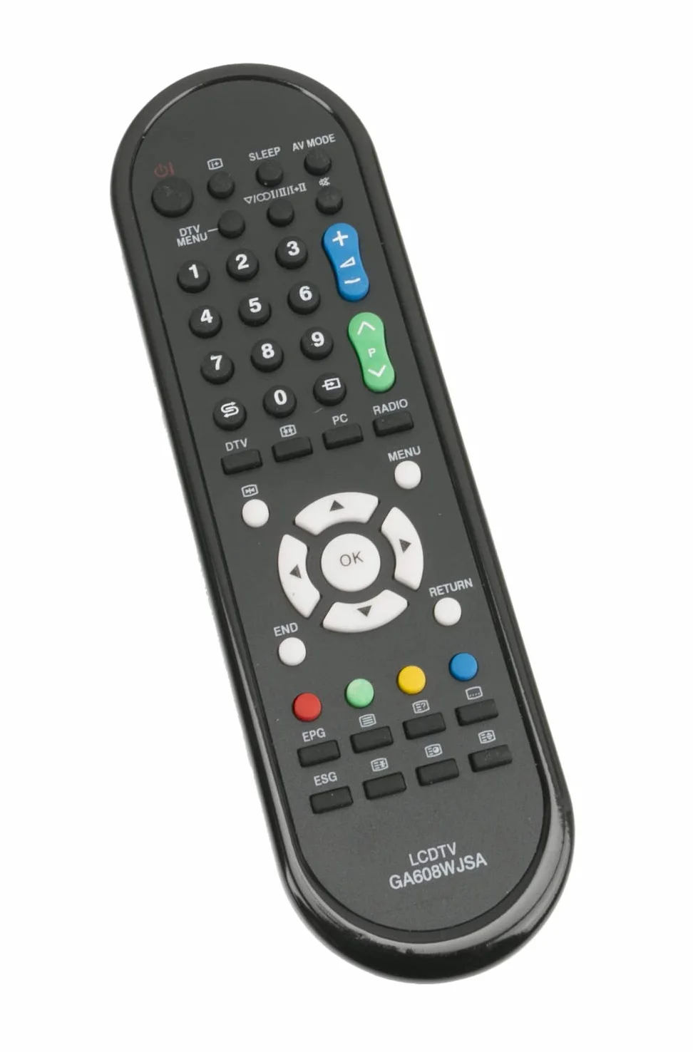 VINABTY pilot do Sharp TV RRMCGA608WJSA lc-19D1E, 24LE210E, 24LE220E, 32FH510E