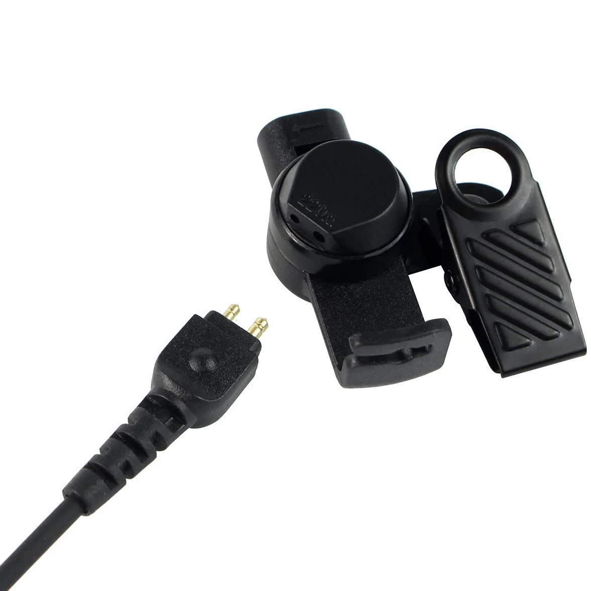 Retevis Słuchawki 3,5 mm złącze audio Odbiornik kompatybilny z B63S RT622P Motorola Walkie Mikrofon 2 szt.