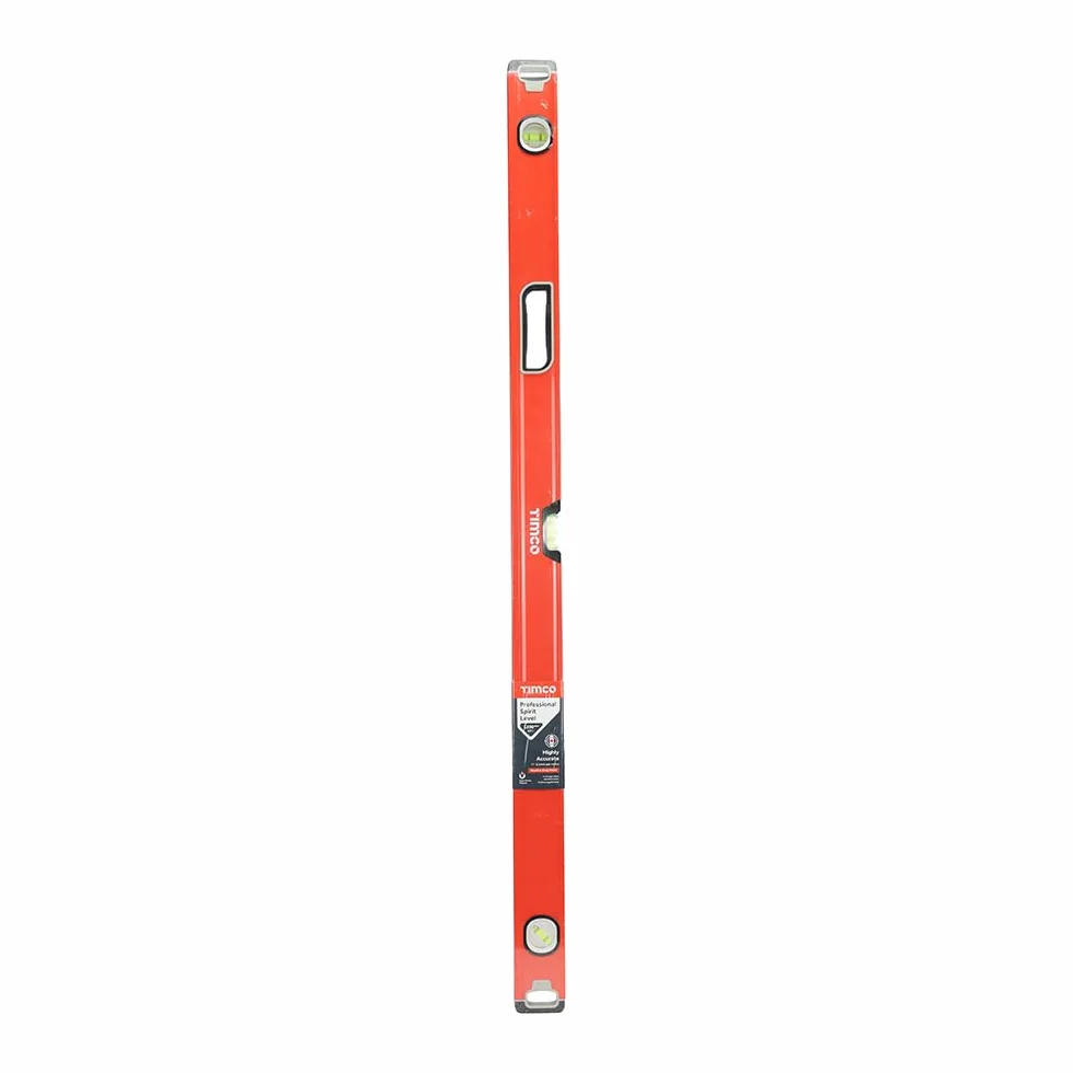 TIMCO - Profesjonalna poziomica - wiązka skrzynkowa (rozmiar 1200 mm - 1 każdy)