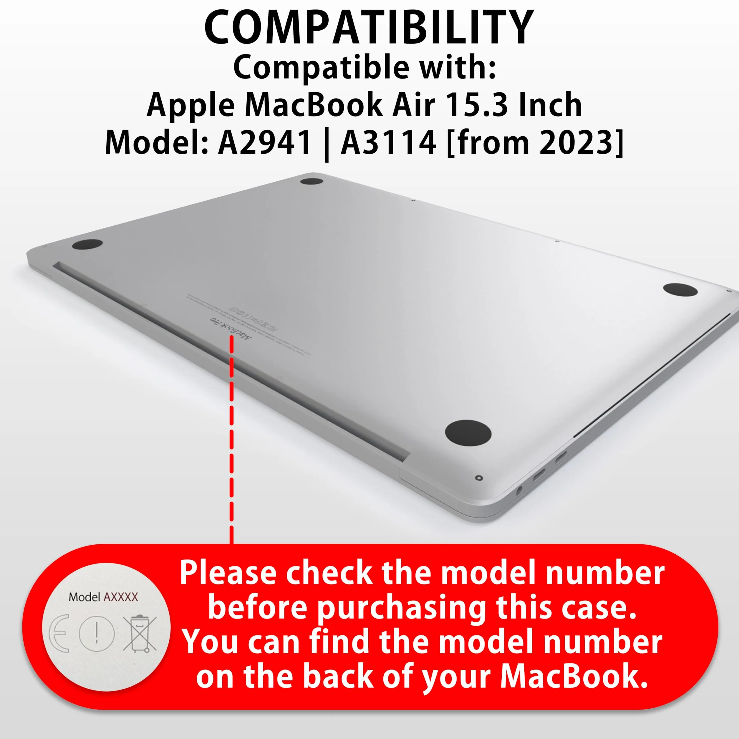 MyGadget 2x osłona ekranu Crystal Clear do Apple MacBook Air 15,6 cala 2023 A2941 A3114 M3 M2 HD