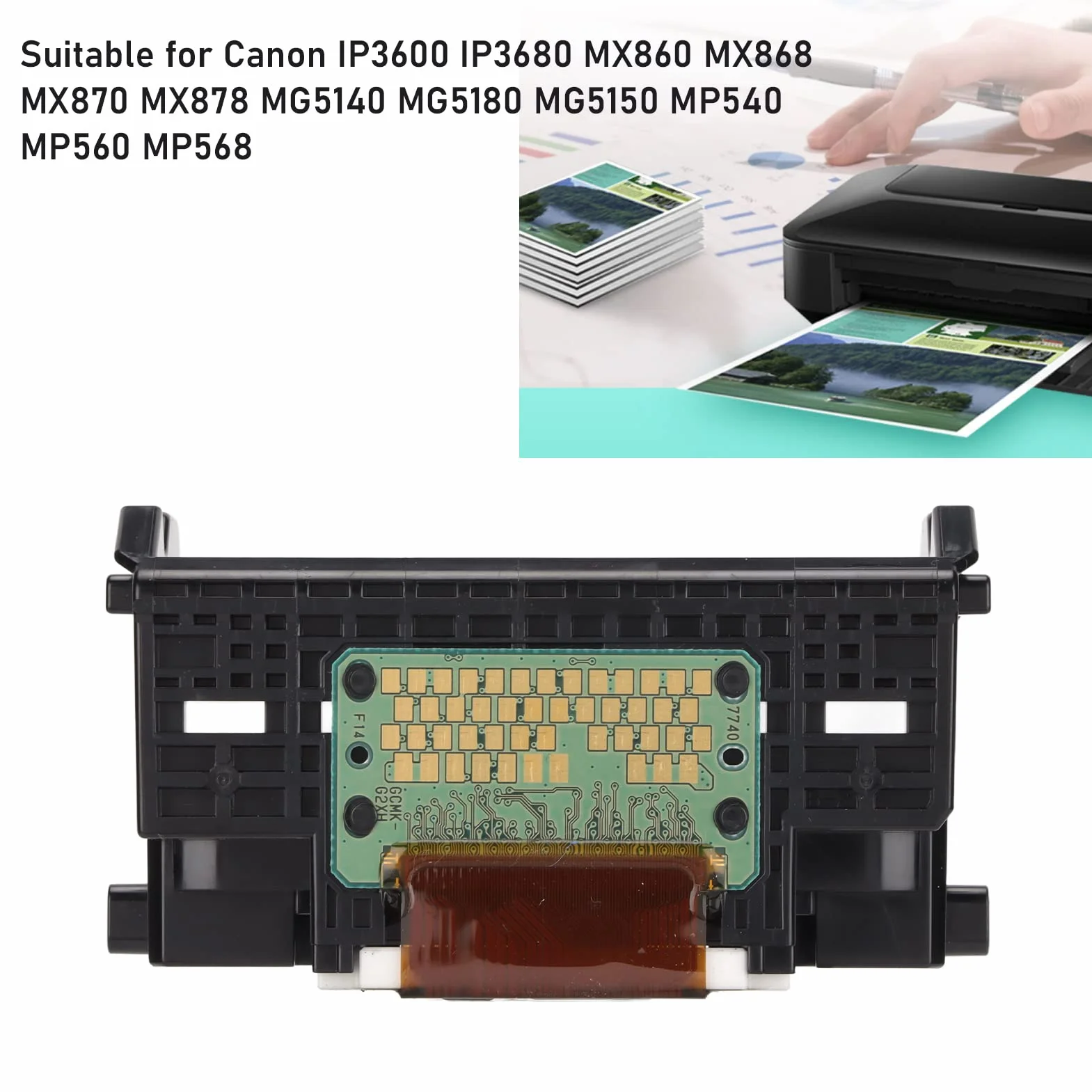 Głowica Drukująca QY6-0073 do IP3600 IP3680 MX860 MX868 MX870 MX878 MG5140 MG5180 MG5150 MP540 MP560 MP568