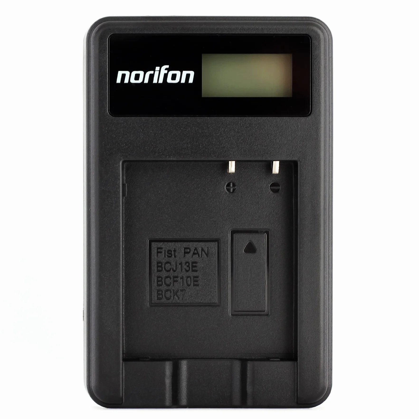 Norifon DMW-BCF10 LCD USB Ładowarka do Panasonic Lumix DMC-FH20, DMC-FH22, DMC-FH24, DMC-FH25, DMC-FH3, DMC-FH5, DMC-FS15, DMC-FS6, DMC-FS7, DMC-FT1, DMC-FT4, DMC-FX70, DMC-FX78 Aparat i nie tylko