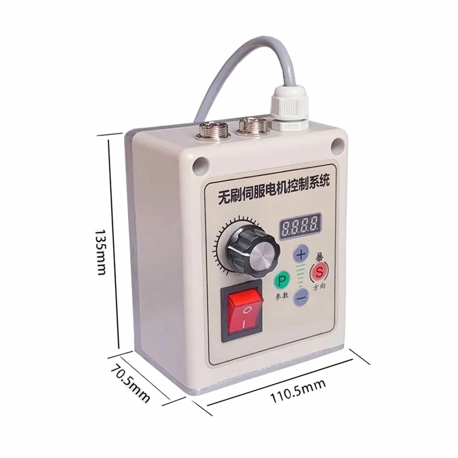 550w/750w/1100w bezszczotkowy silnik serwo pokrętło regulacji prędkości szlifierka taśmowa maszyny do obróbki drewna piła listowa tokarka Wszechstronne zastosowanie(1100w)