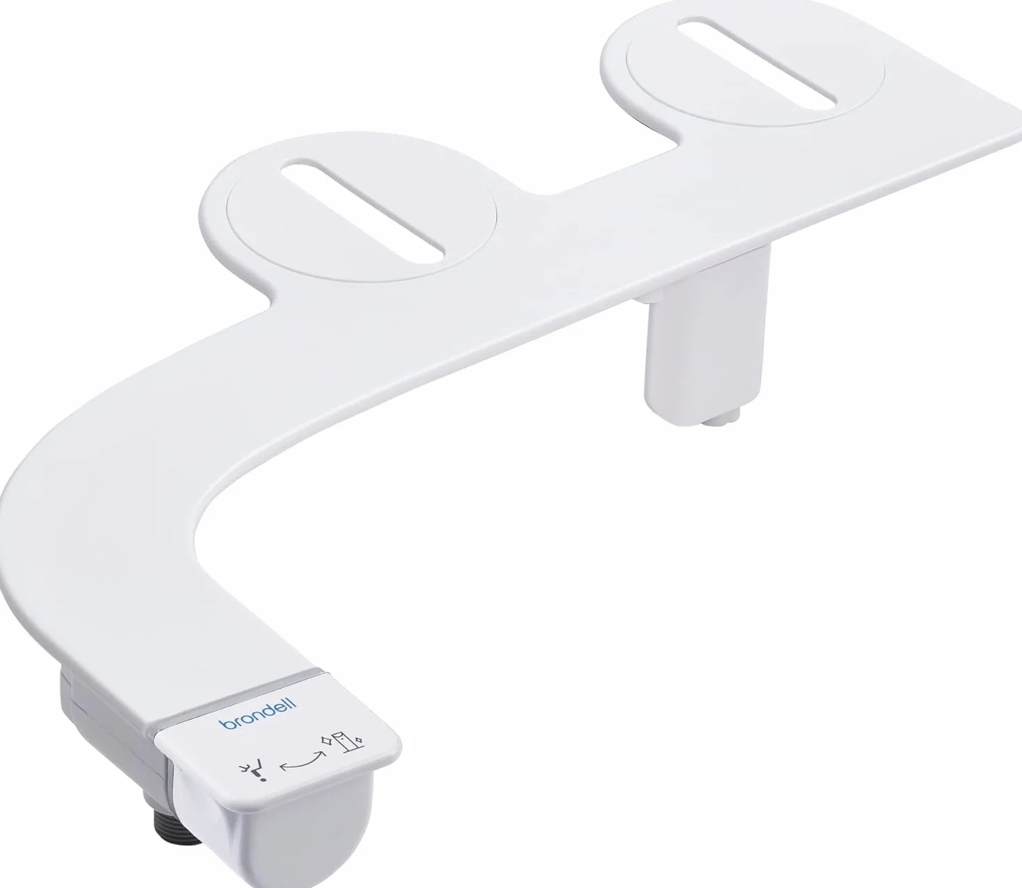 Brondell SS-150W Thinline SimpleSpa pojedyncza dysza do mocowania bidetu, biała