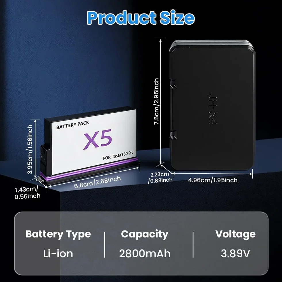 OFFCUP Akumulator litowy 2800 mAh do Insta360 X5