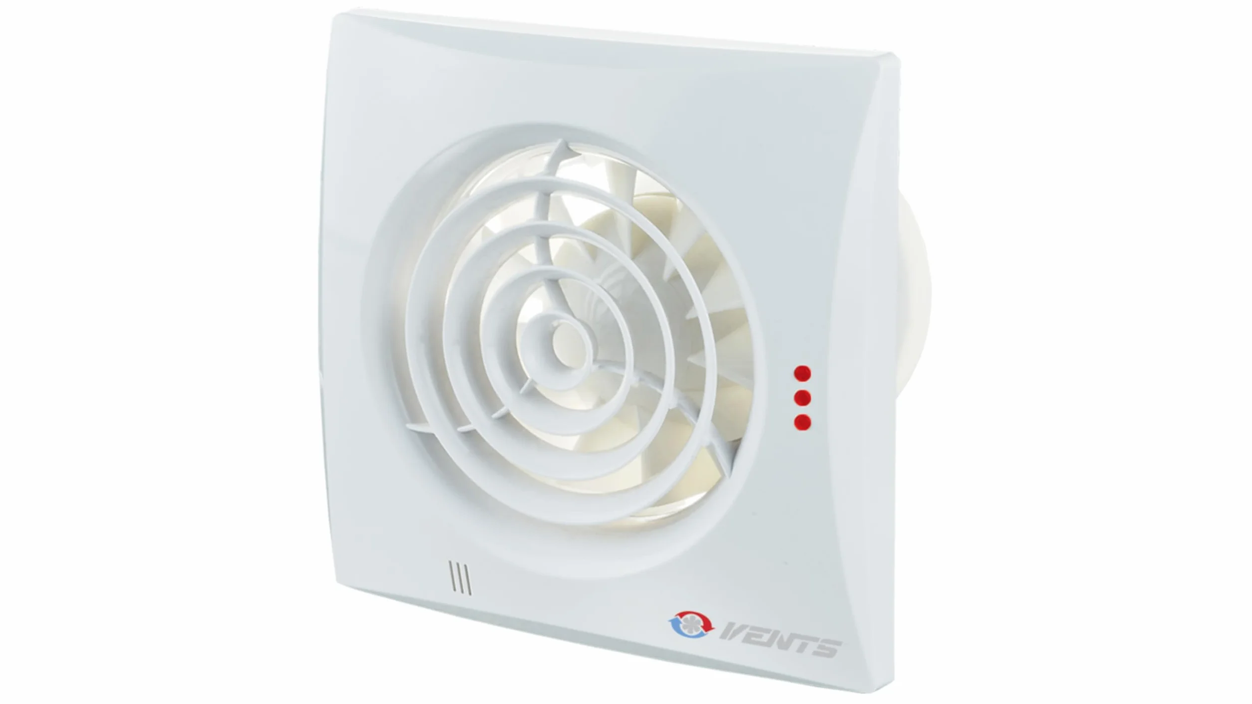 Innowacyjny, cichy i energooszczędny wentylator, oryginalny wentylator Vents 150 QUIET TIMER z opóźnieniem, bardzo cichy, 150 mm, energooszczędny, łożysko kulkowe, folia zwrotna
