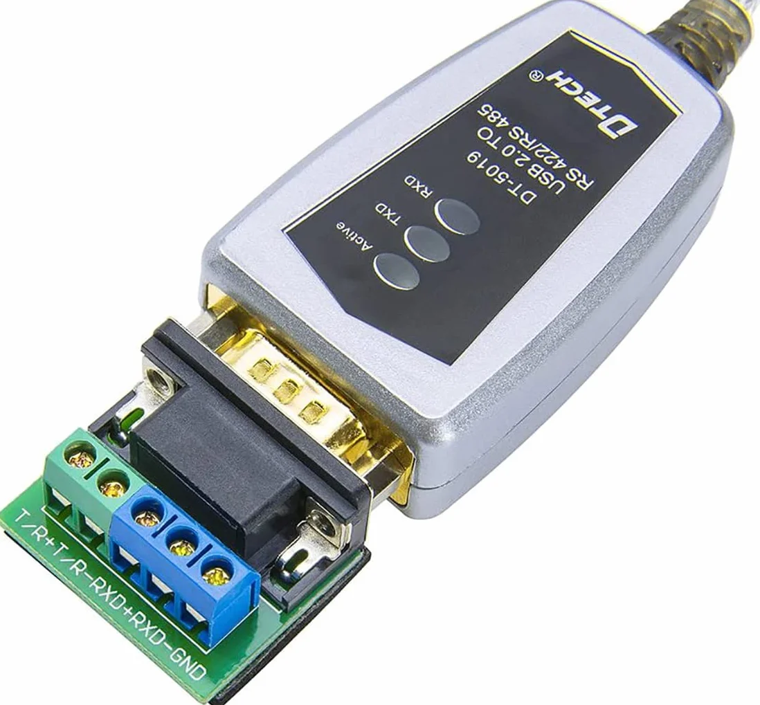 DTECH Kabel USB do RS422 RS485 port szeregowy FTDI Terminal Board 5 pozycji Windows 11 10 8 7 XP Mac 4 stopy