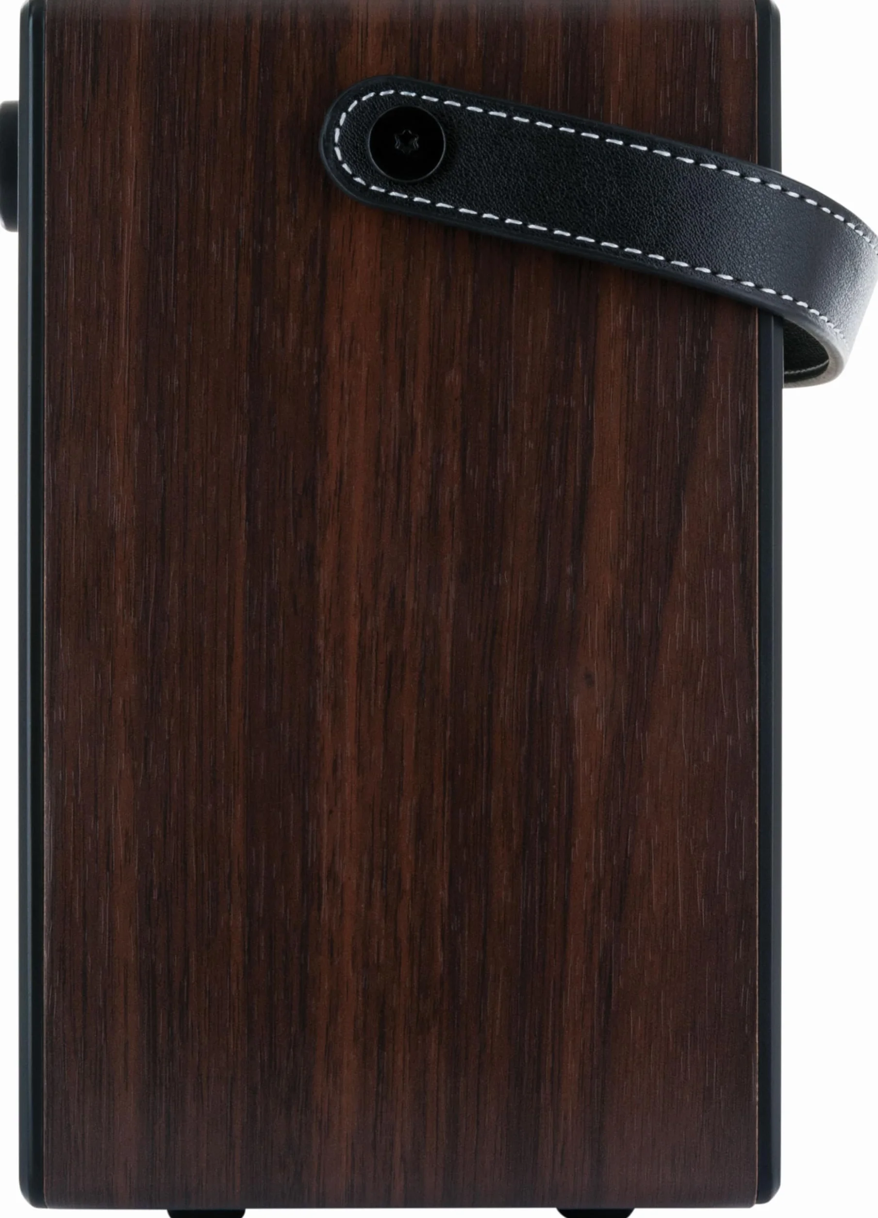 SCHWAIGER 715736 Przenośny radiobudzik analogowy FM Bluetooth Głośnik muzyczny Radio AUX Micro-SD Drewniany wyświetlacz LED
