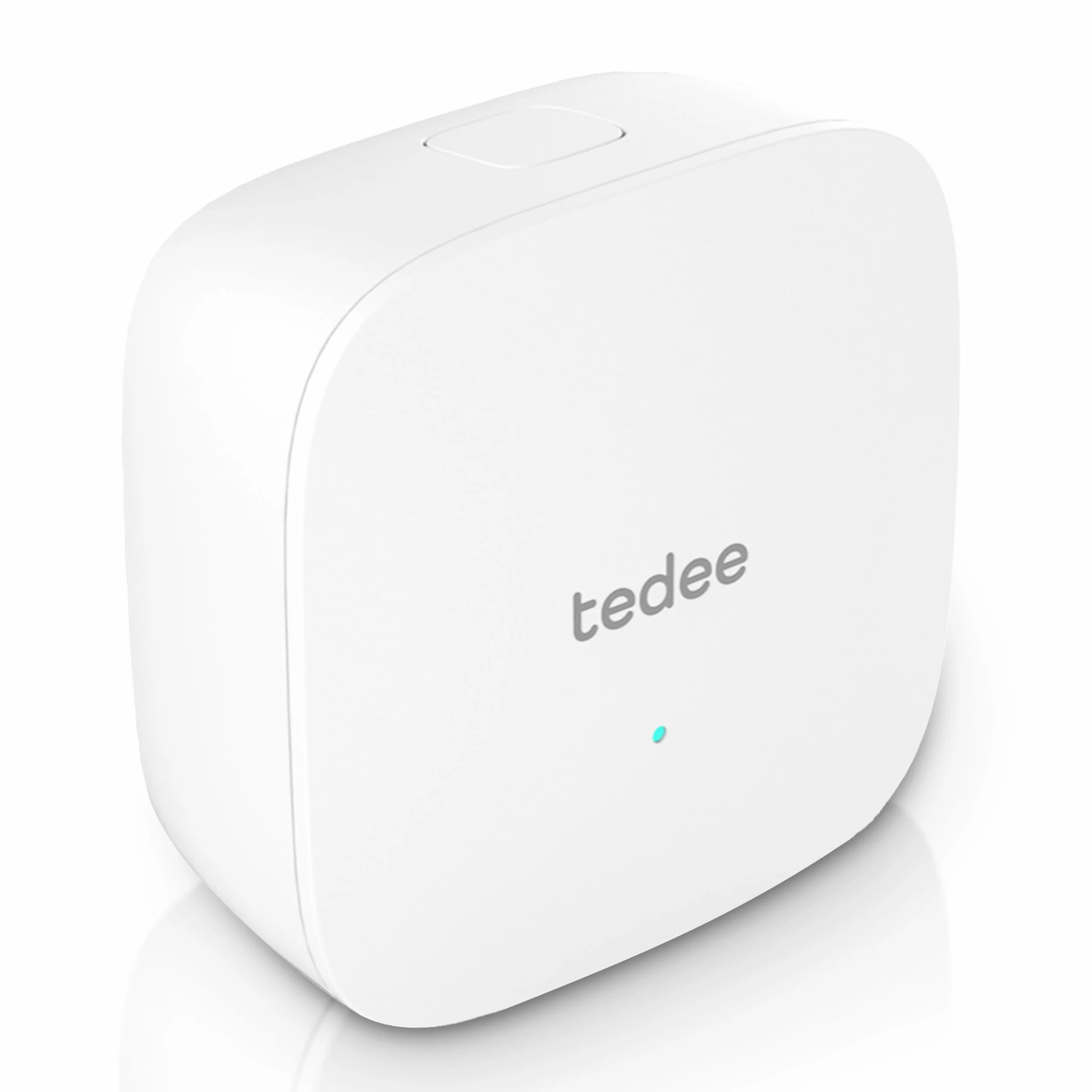Tedee Most elektroniczny zamek do drzwi, łatwy montaż, sterowanie przez Bluetooth, mostek tedee WiFi umożliwia zdalne otwieranie i zamykanie | iPhone i Android, Smart Home (wtyczka EU)
