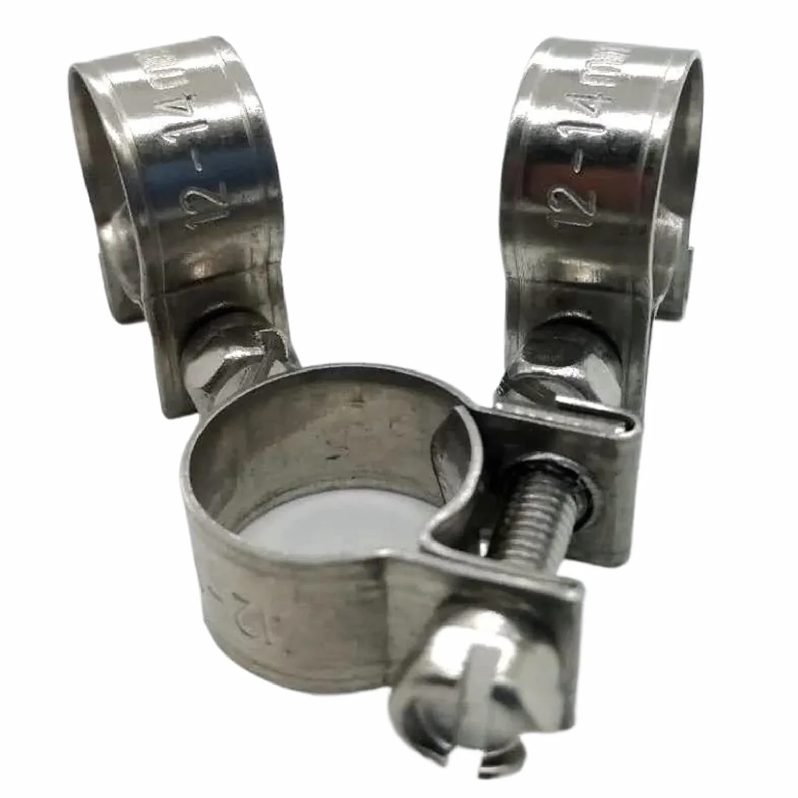 10 sztuk ocynkowanych zacisków paliwowych do rur 6-20 mm-trwałe metalowe łączniki do ropy, wody, powietrza i gazu(7-9mm)