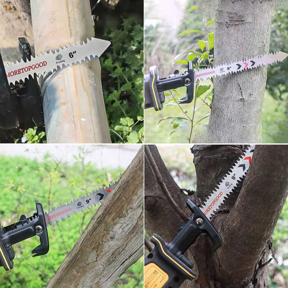 Zestaw 5 dwustronnych brzeszczotów szablastych 30,5 cm, zapasowe brzeszczoty 5TPI do przycinania drewna, japońskie brzeszczoty do piły nadają się do cięcia drzew
