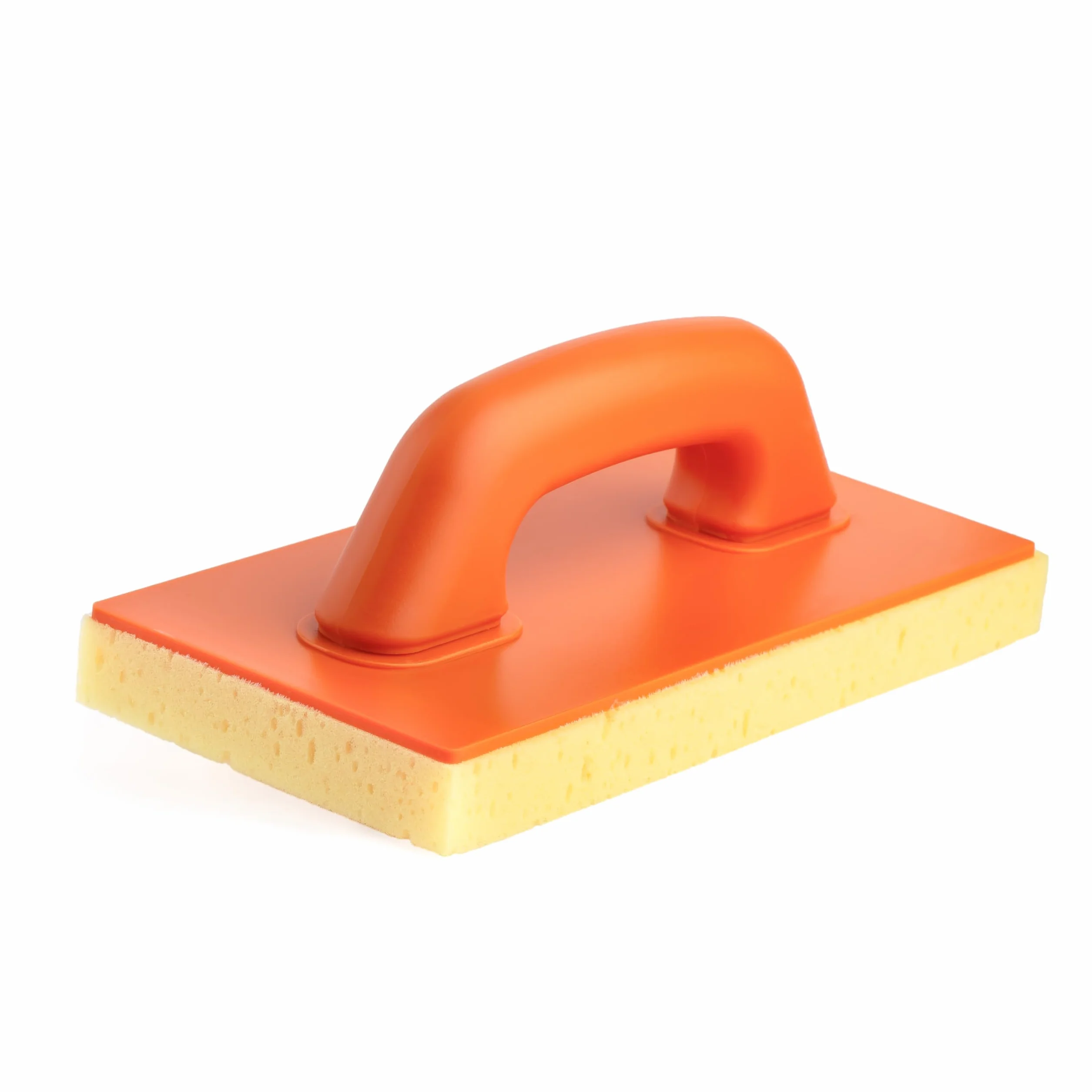 MIVOS Paca do mycia płytek z 25 mm warstwą gąbki - 270 x 130 mm - Paca poliuretanowa z hydrogąbką - Gąbka do szwu - Paca do spoinowania z gąbką płytkową - Wyprodukowane w UE