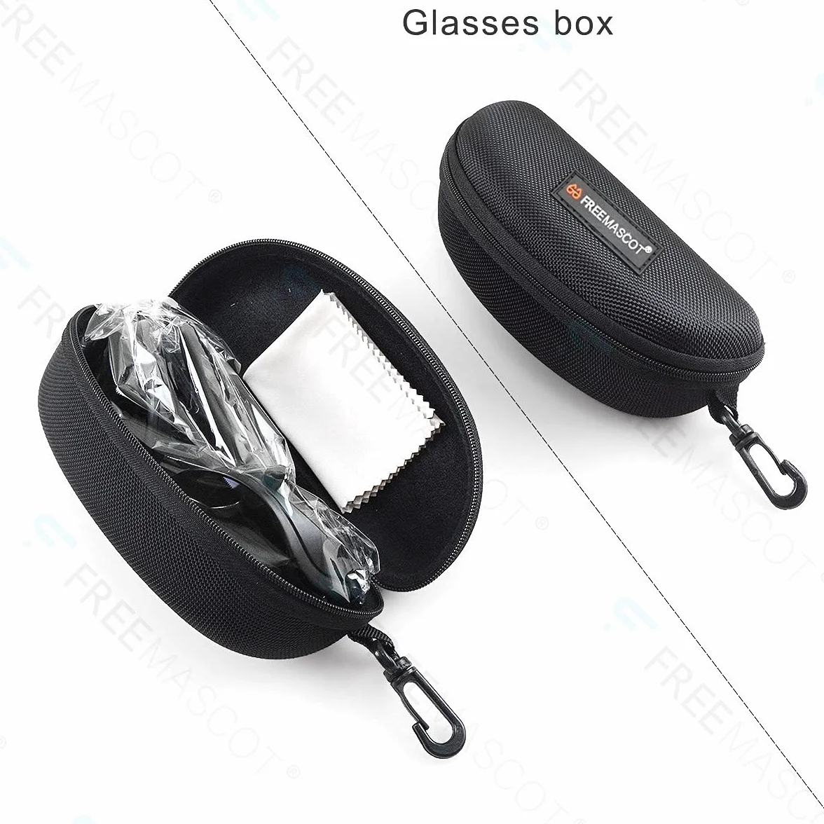 FREEMASCOT OD 6+ 9000 nm-11000nm laserowe okulary ochronne o długości fali CO2 do 10,6 um CO2, laserowe gogle ochronne 10600 nm
