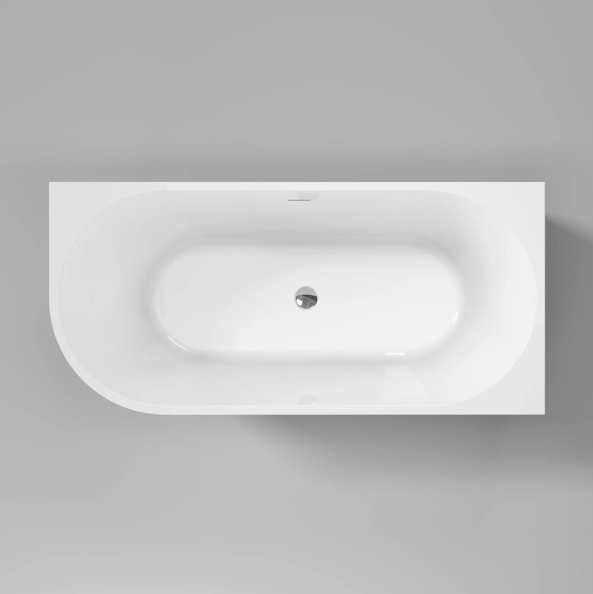 Rea Bellanto 160cm Right Wanna Akrylowa Narożna Biały, pojemność wynosi 224 litrów - 159X74,5X58CM