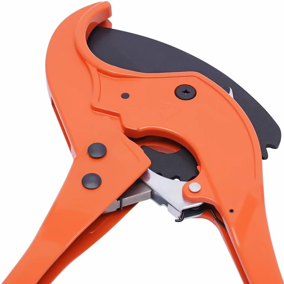 Obcinak do rur PEX PVC PPR - wytrzymałe narzędzie do cięcia rur z grzechotką, zakres cięcia 20-75 mm, wymienne ostrza do domu DIY i konserwacji hydraulika