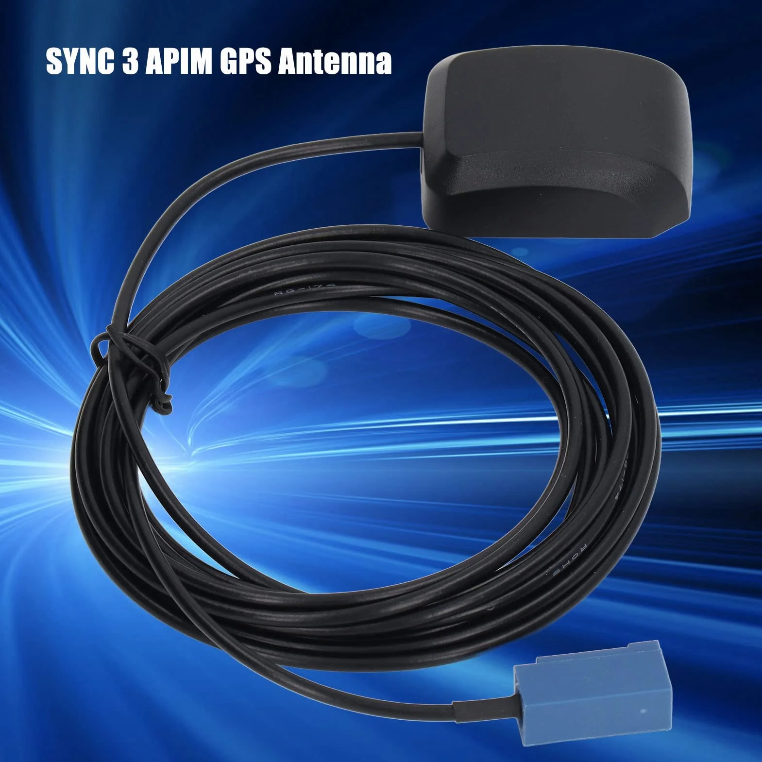 Aramox Antena Nawigacyjna GPS 1575.42MHz 3V-5V Wodoodporna Kompaktowa do SYNC 3