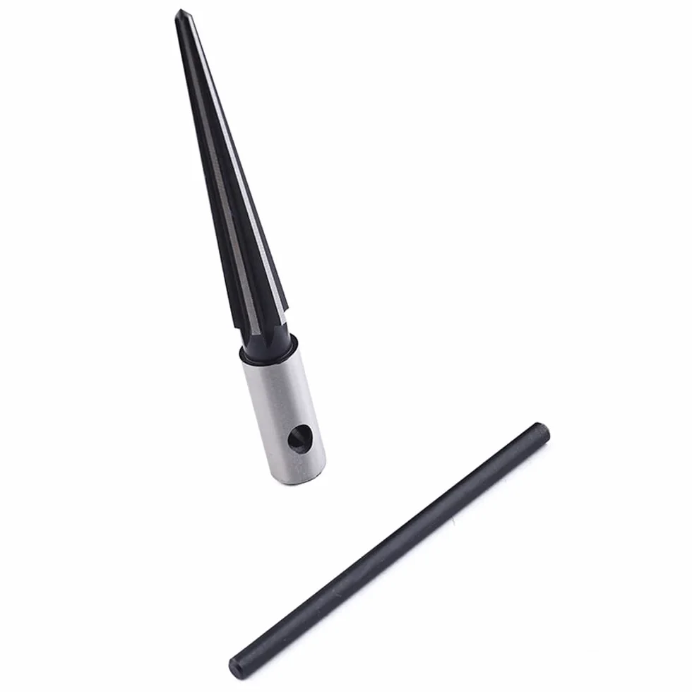 Rozwiertak stożkowy z uchwytem T 3/16 "-5/8" (5-16 mm) mostka otwór ręczny rozwiertak T uchwyt stożkowy 6 karbowanych fazowania rozwiercanie narzędzie do cięcia drewna