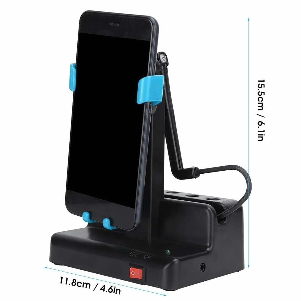 Garosa Zarabiaj kroki automatyczny ruch kołyski do telefonu komórkowego ciche potrząsanie urządzenie do poruszania krokomierzy z przełącznikiem ON/Off for fitness tracking