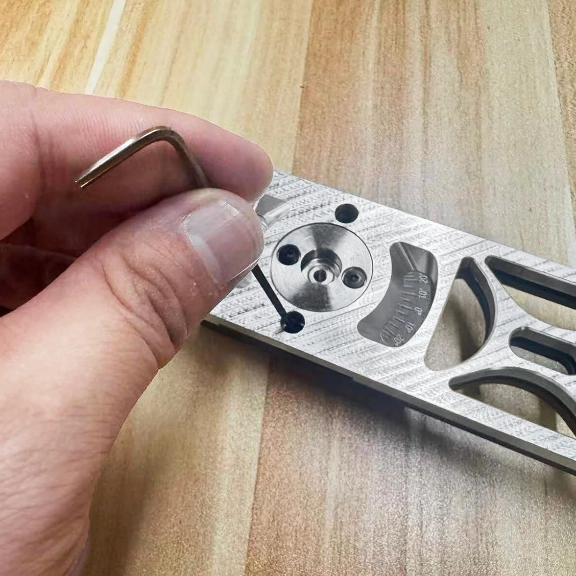 VIDOO Hooked On Wood Line Master HD38 True Mark Linijka HD38V Regulowany Rysik Stalowy-32 Cal