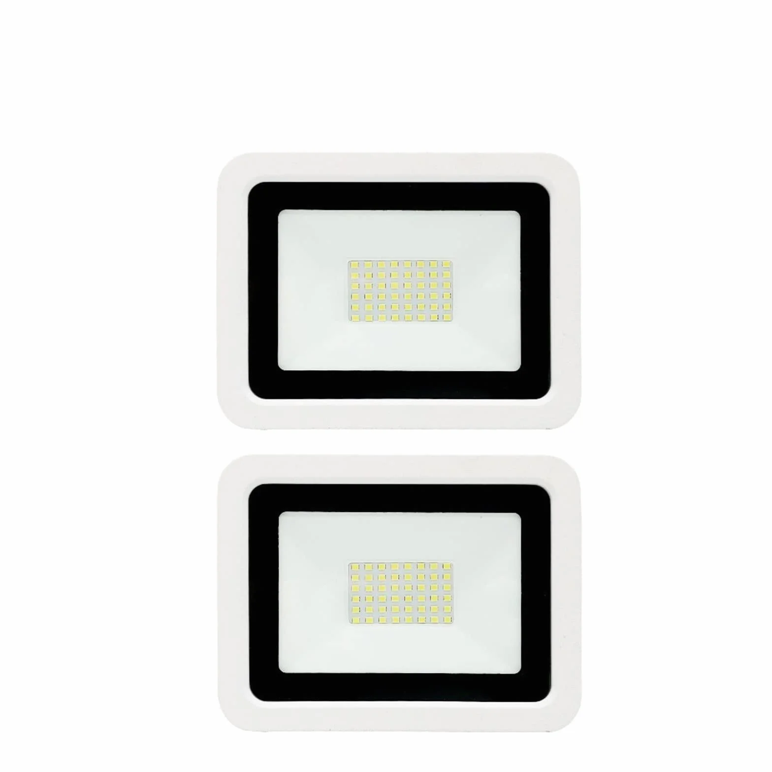 Światła bezpieczeństwa Zewnętrzne 2 szt. Reflektory LED 10 W 20 W 30 W 50 W 100 W Reflektory LED ŚWIATŁO POWIERZCHNI IP68 Wodoodporne oświetlenie zewnętrzne Kinkiet do ogrodu, podwórka, garażu, drzw