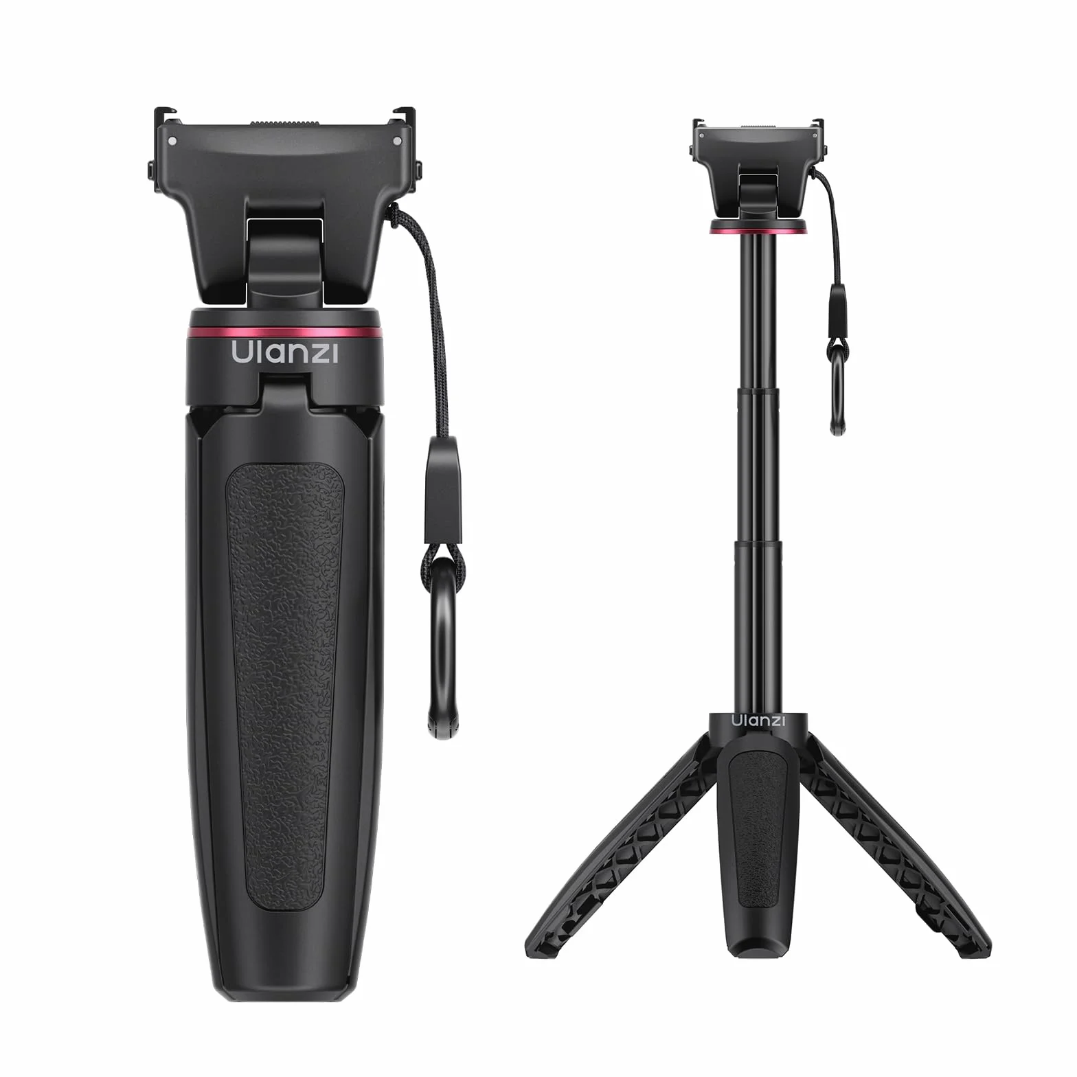 ULANZI MT99 Mini statyw magnetyczny szybkie zwalnianie DJI Osmo Action 6 Nano 2 w 1 26 cm teleskopowy 3-sekcyjny