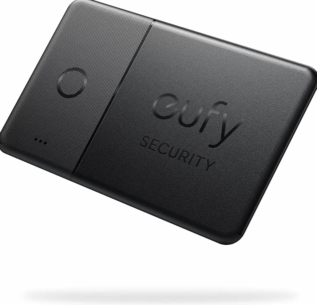 eufy Security SmartTrack Card Bluetooth Key Finder, współpracuje z Apple Find My, żywotność baterii do 3 lat, grubość 2,4 mm