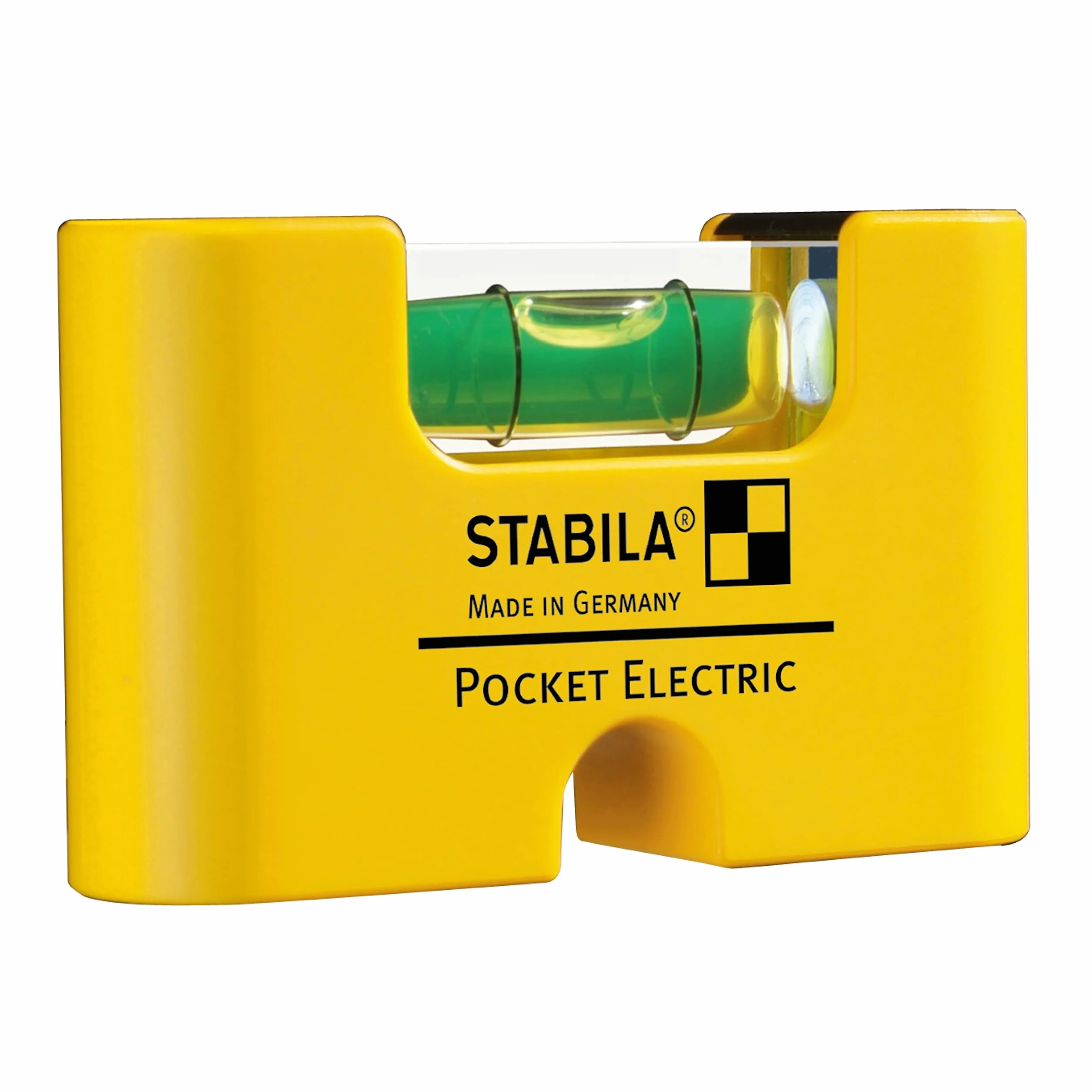 Stabila Typ 70 Pocket Electric Poziomica Kieszonkowa, Żółty, 7 cm