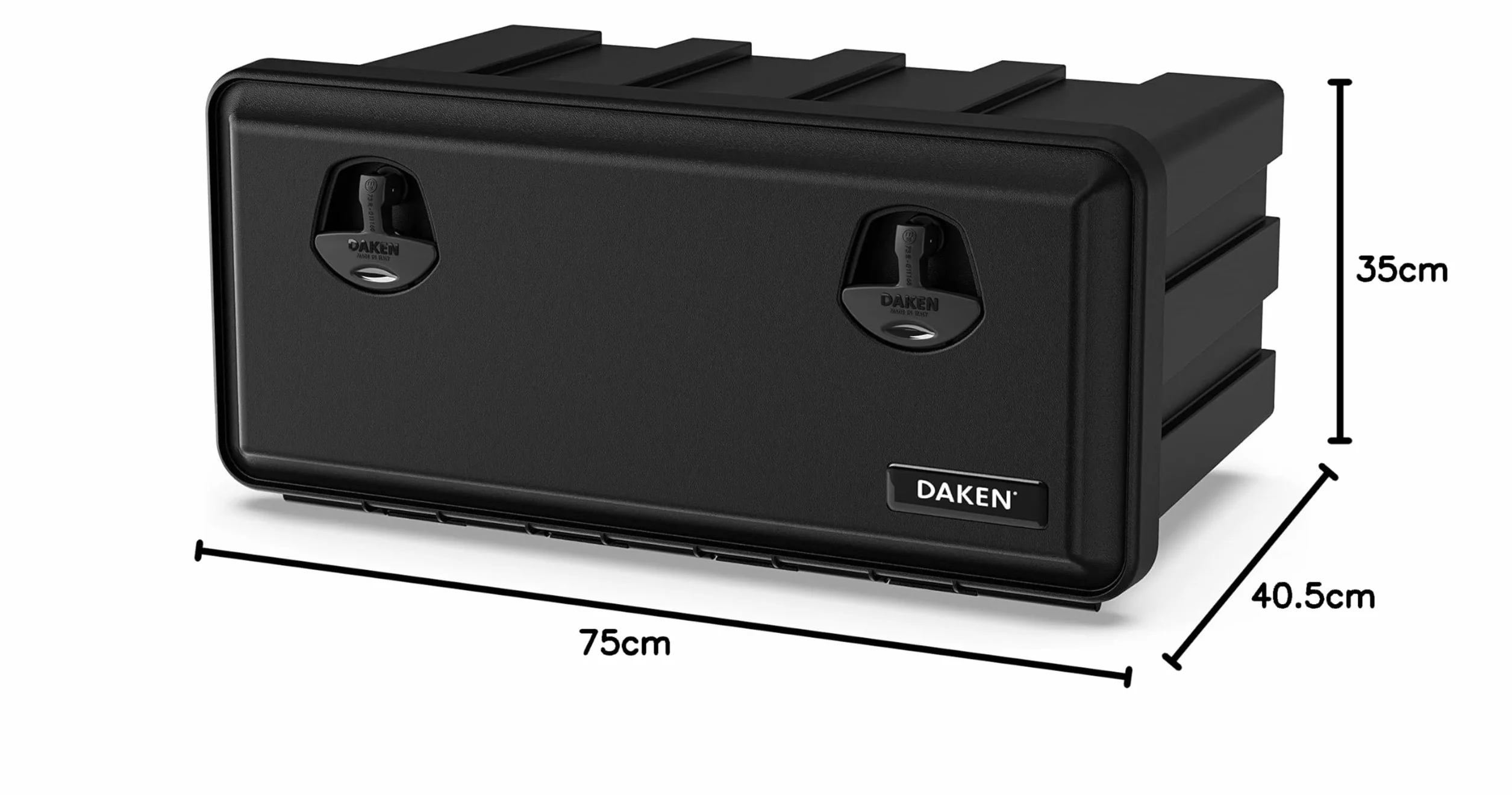 DAKEN Just 750 - skrzynka narzędziowa do ciężarówki, 750 x 350 x 450 mm, 75 l