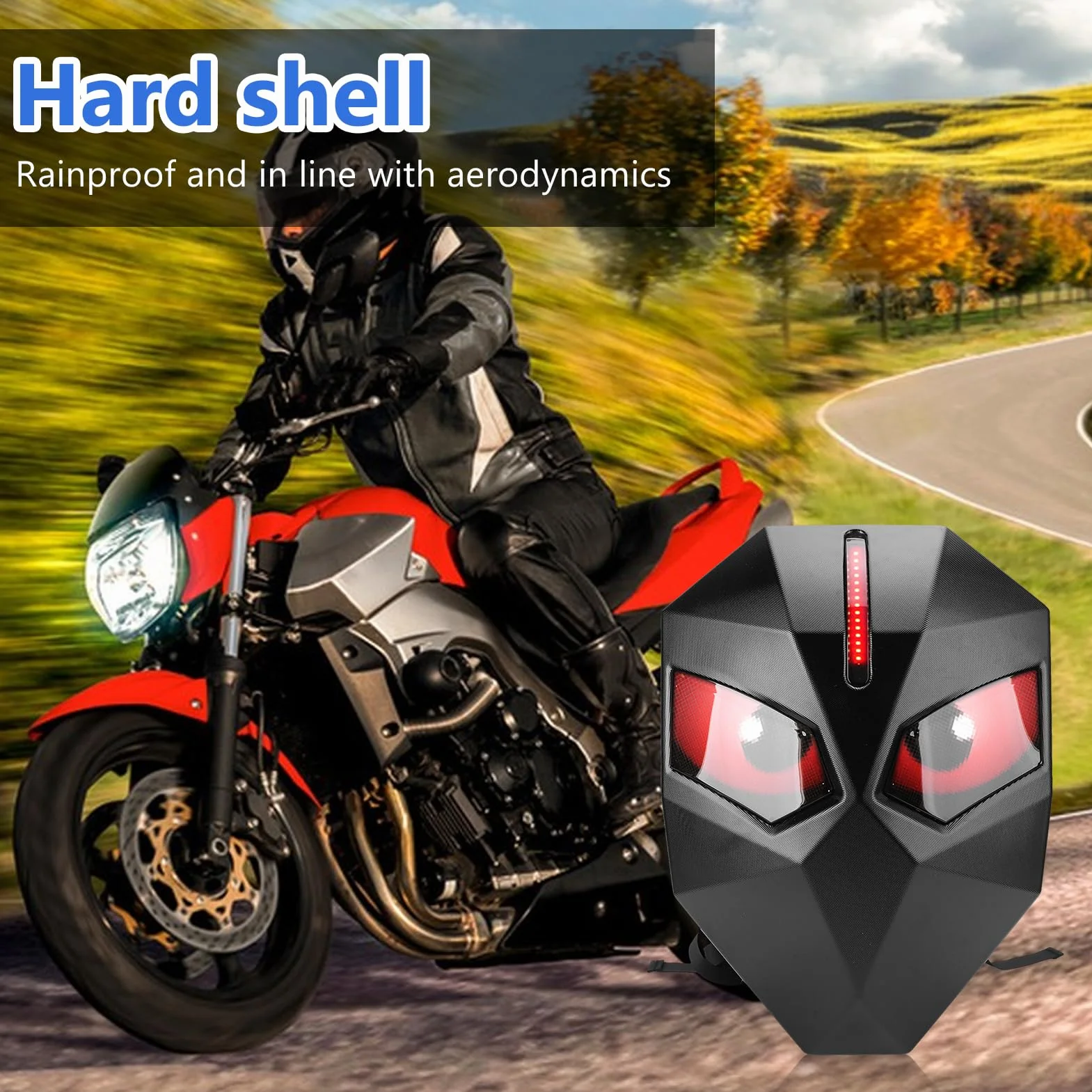 Plecak LED Motocyklowy Knight z Programowalnym Majsterkowaniem