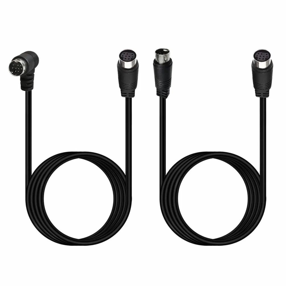 Kabel wideo mini DIN 9-pinowy męski na żeński do kamery telewizyjnej