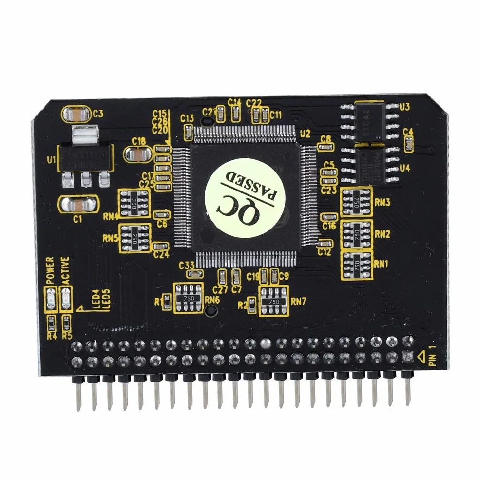 44-pinowy męski adapter karty IDE do SD, adapter SD na IDE SD/SDHC/SDXC/MMC
