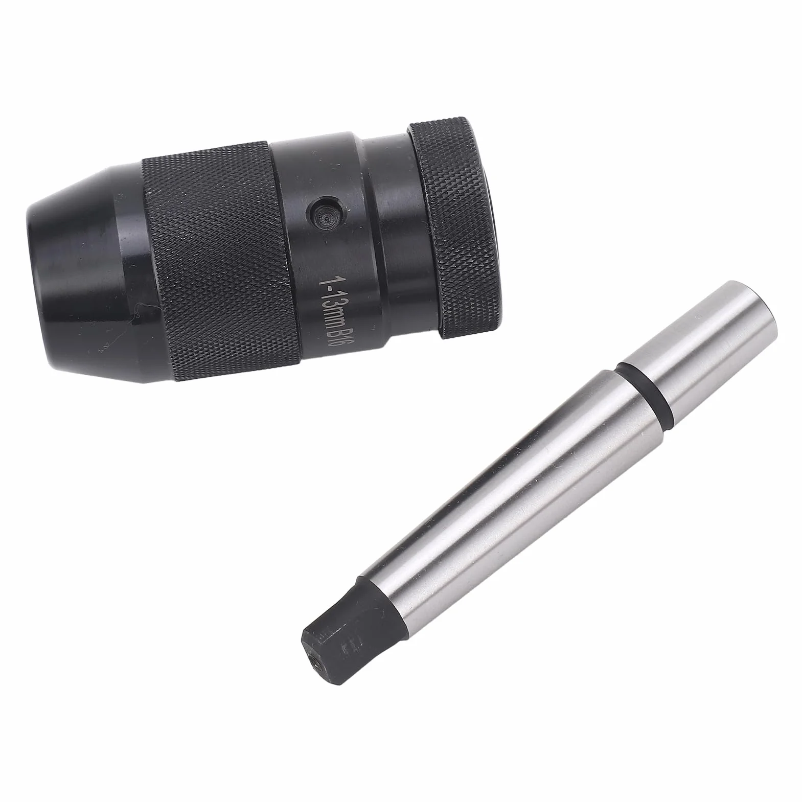 Samozaciskowe wiertło Chuck B16 High Carbon Steel 1 do 13 mm z drążkiem przedłużającym MT2 do tokarek i wiertarek