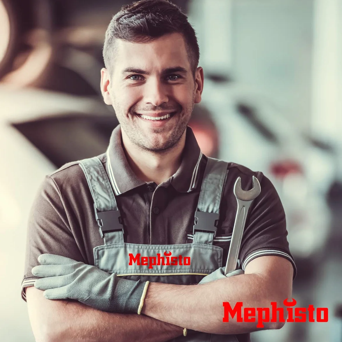 Mephisto Wkładka narzędziowa zestaw narzędzi Pro Line wkładka do wózka warsztatowego wygięte podwójne klucze oczkowe, zestaw kluczy płasko-oczkowych, zestaw 40-częściowy, metryczny, w zestawie miękka