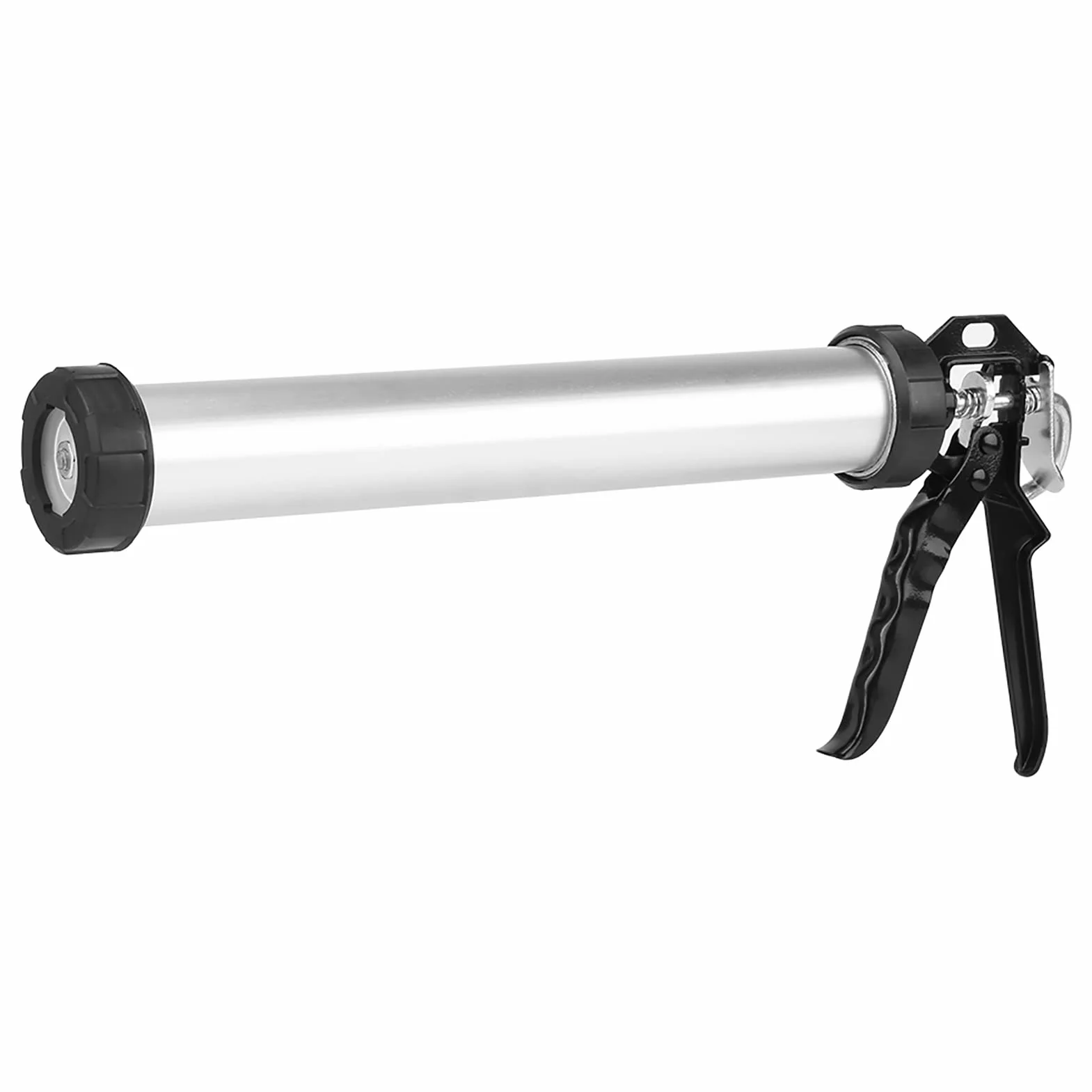Pistolet do Uszczelniania Pistolet Pneumatyczny Narzędzia 1 szt. Rura Aluminiowa Silikonowy Pistolet do Uszczelniania 600ml Narzędzie do Uszczelniania z 10 Dyszami