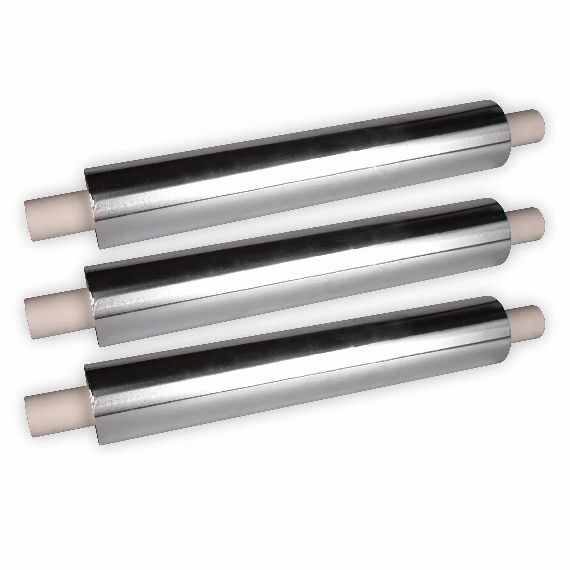 Folia przemysłowa z aluminium - folia aluminiowa 50 cm x 100 m, grubość 50 my - zestaw 3 szt.