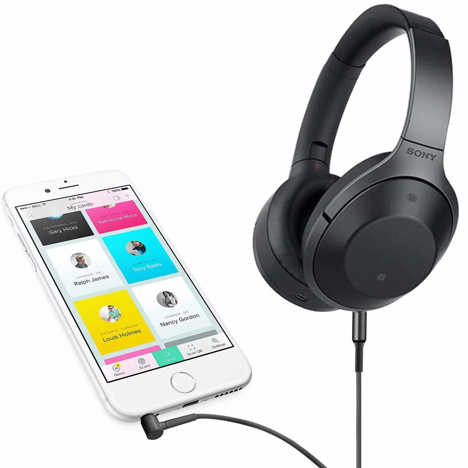Zapasowy kabel słuchawek do Sony WH-1000XM5 XM4 XM3 MDR-10R