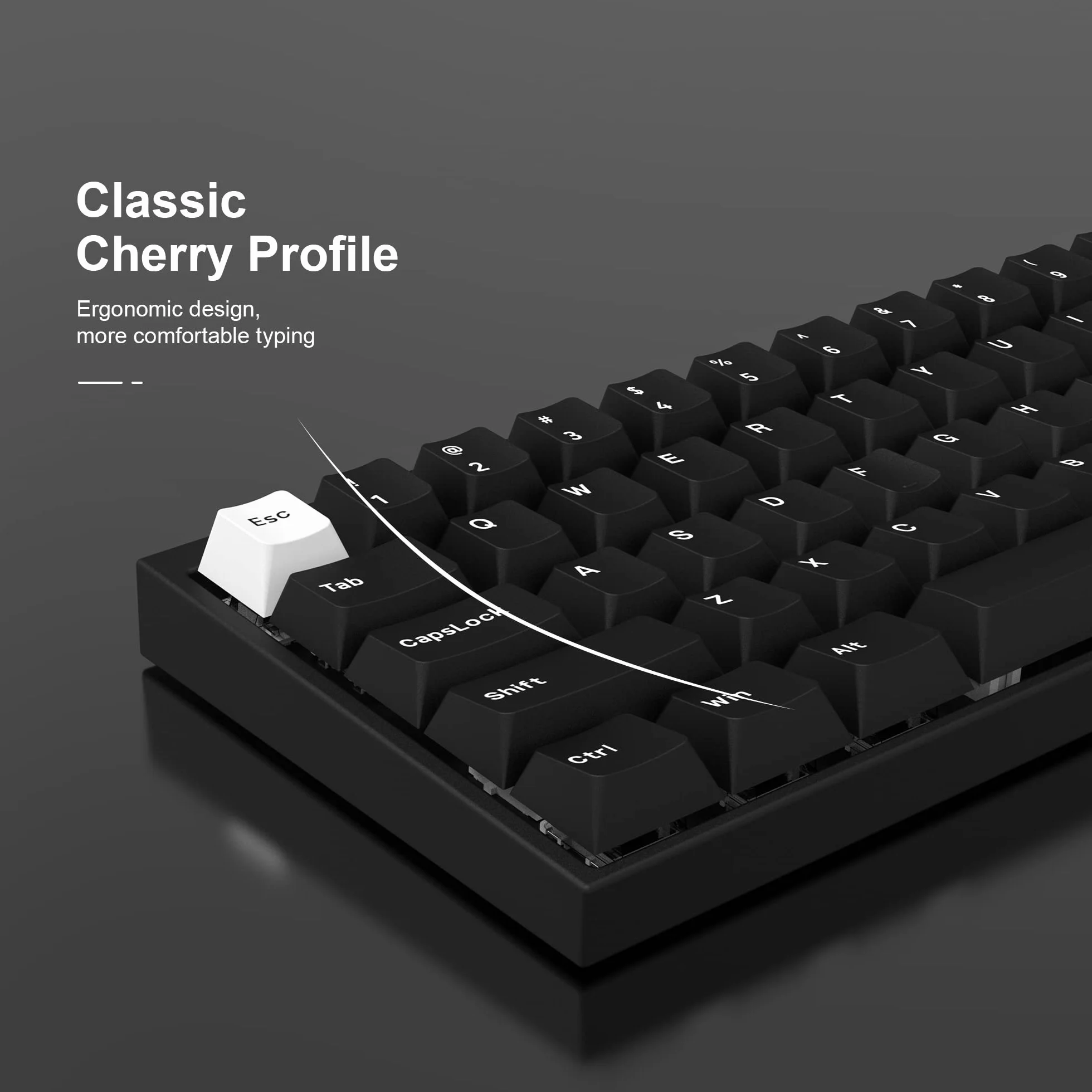 Double Shot PBT Custom Keycap Set 168 klawiszy Cherry Profile do Cherry Gateron MX klawiatura mechaniczna
