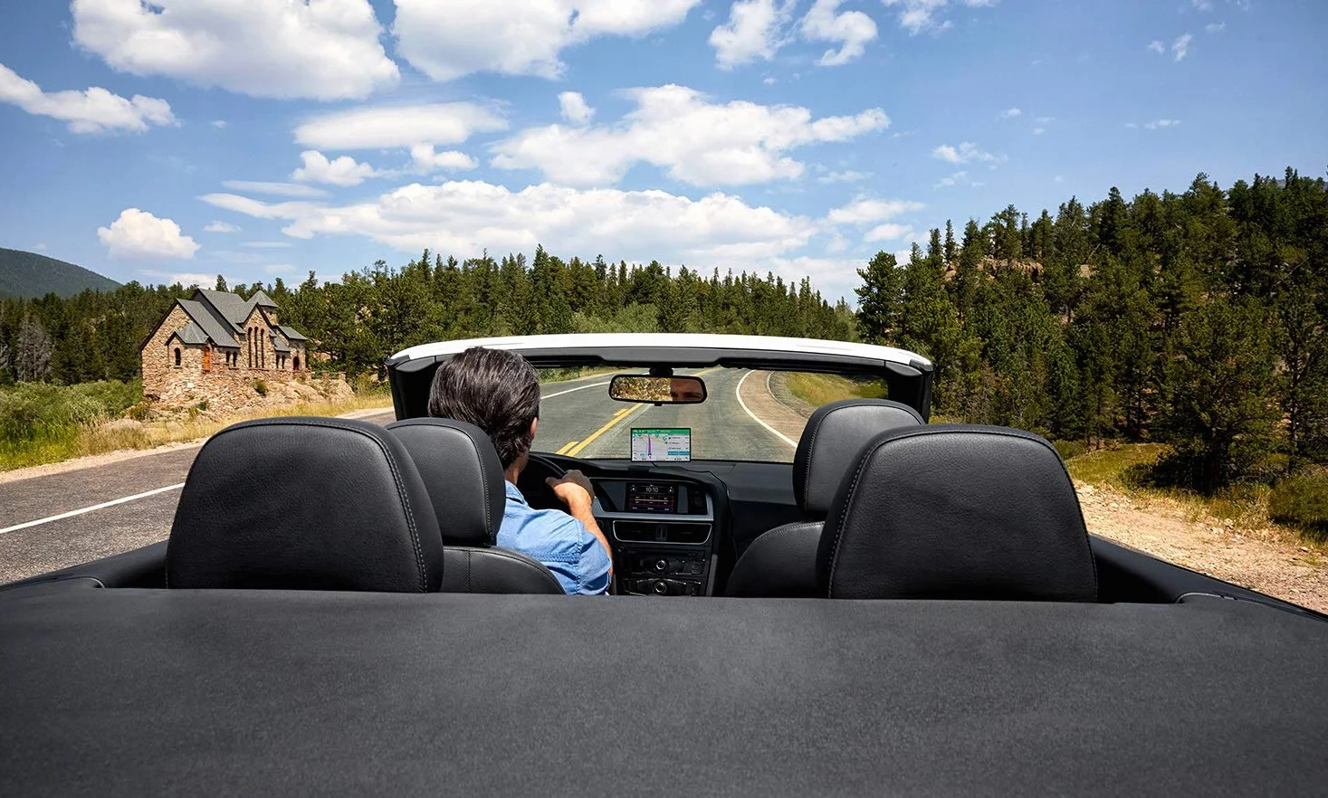 Garmin DriveSmart 55 MT-D EU Navi – bezramkowy wyświetlacz dotykowy, mapy 3D i Live-Traffic Via DAB +