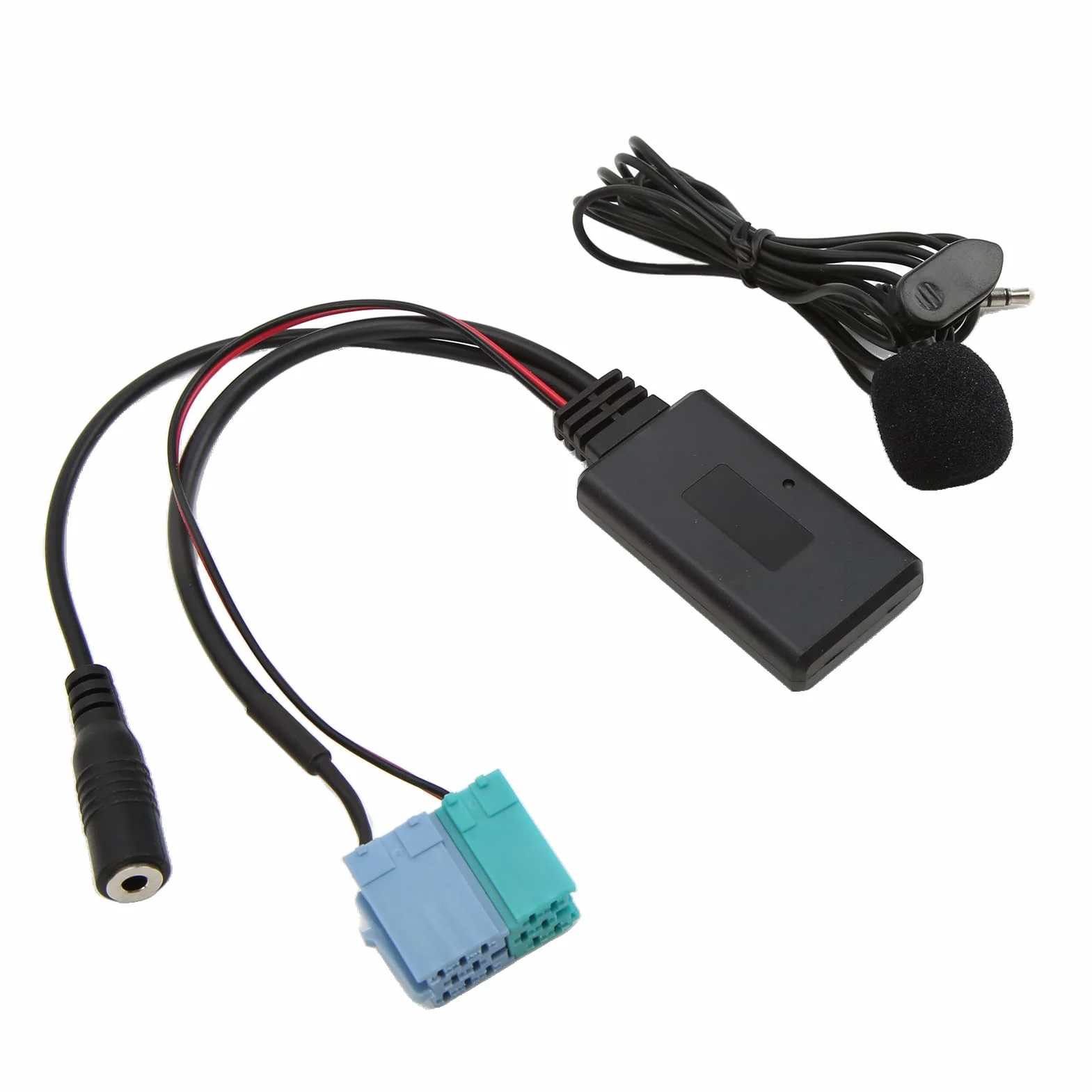 Kabel Samochodowy Bluetooth AUX IN 6+8-pinowy Adapter do Fiata Bravo 2007