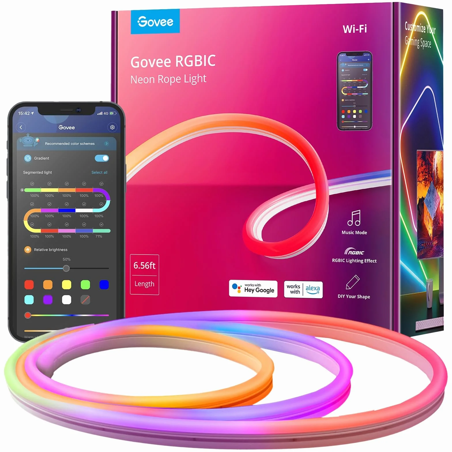 Govee - RGBIC Neon Rope Light