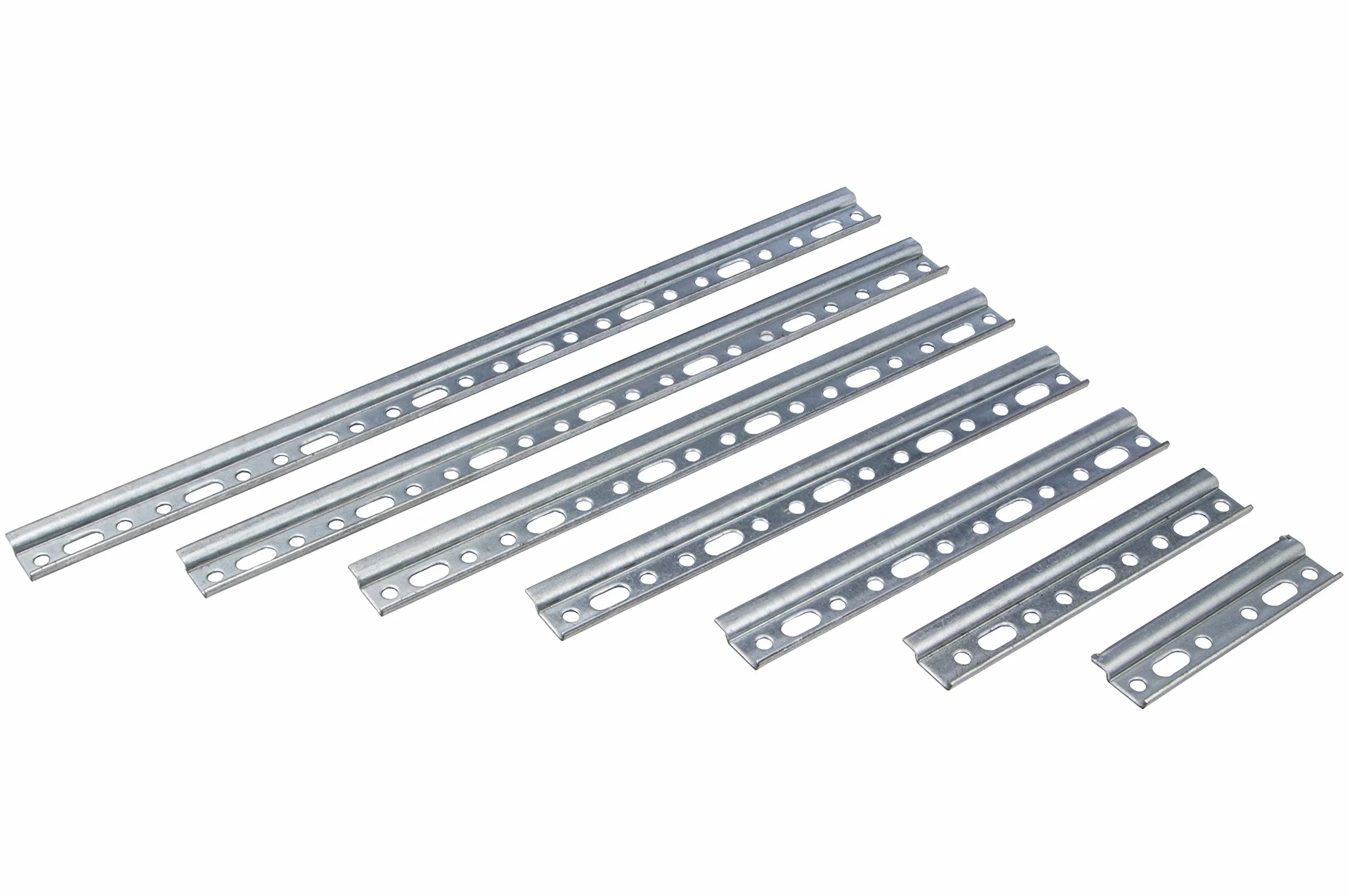 Gedotec Szyna Montażowa do Zawieszania Szafek Górnych, Długość 557 mm, Stal Ocynkowana, Nośność 100 kg, 2 Sztuki Metalowych Szyn Kuchennych