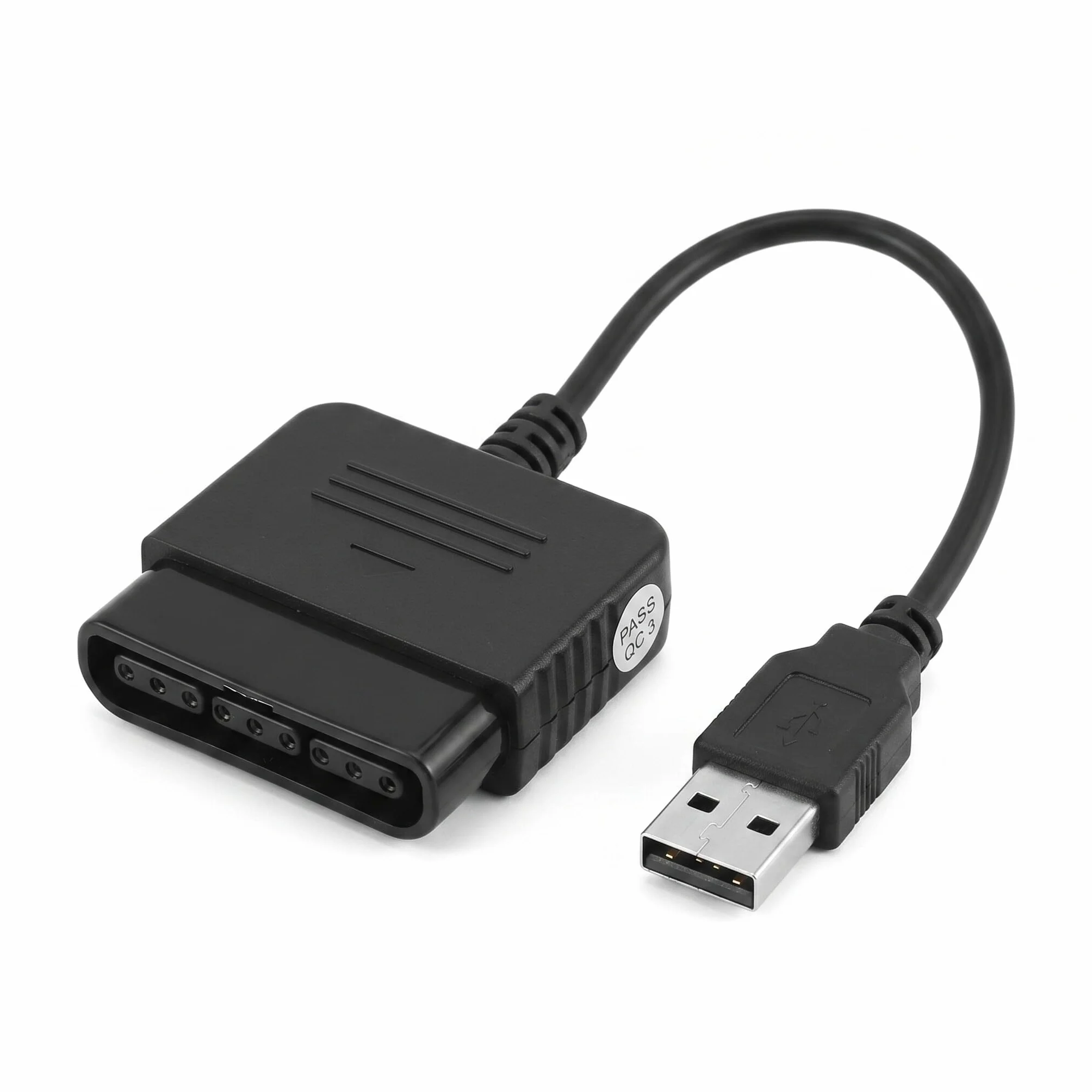 Topiky Adapter USB Game do PC i konsoli z 2 trybami analogowymi/cyfrowymi