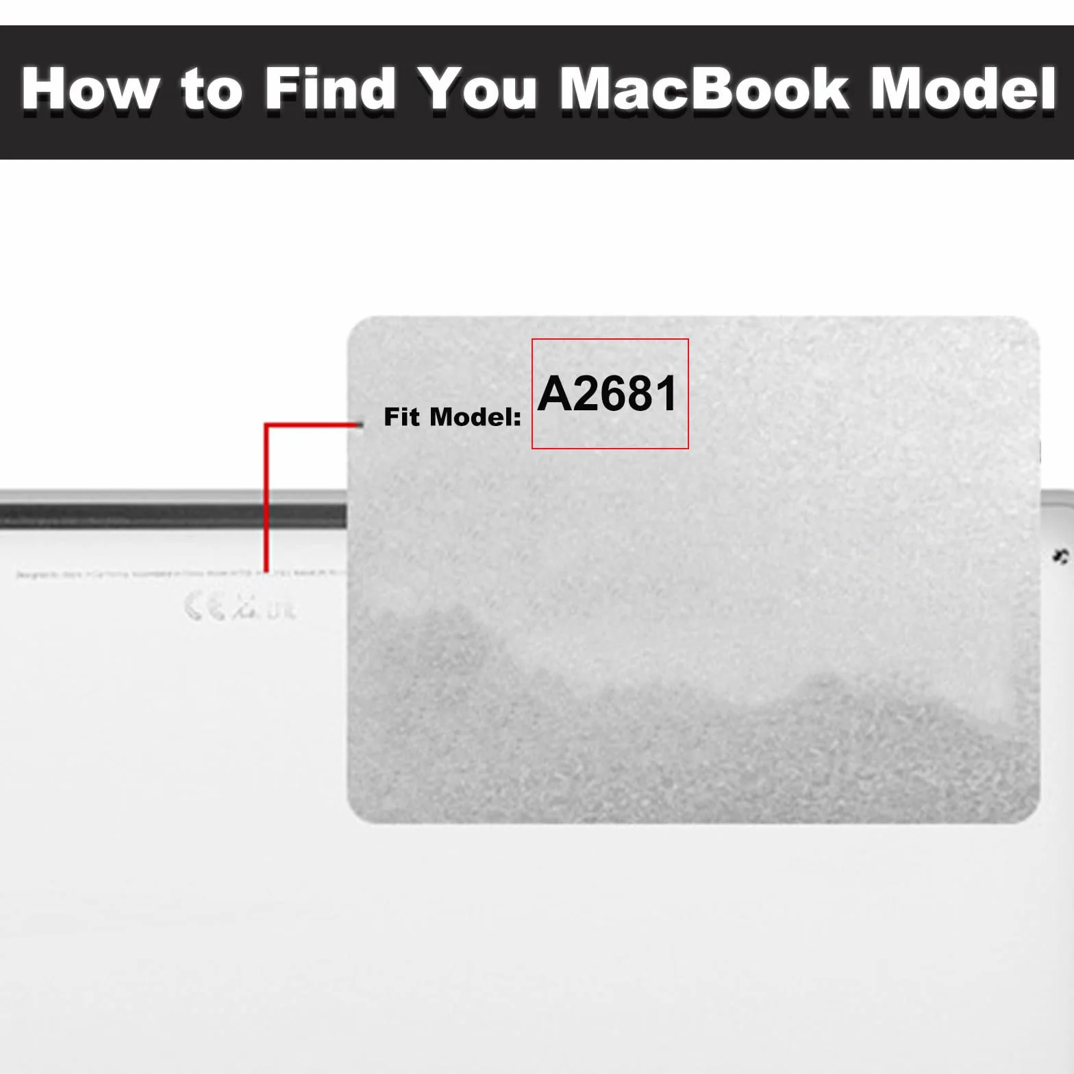 Ekran prywatności do MacBooka Air 34.5 cm (2022 M2) zdejmowana osłona